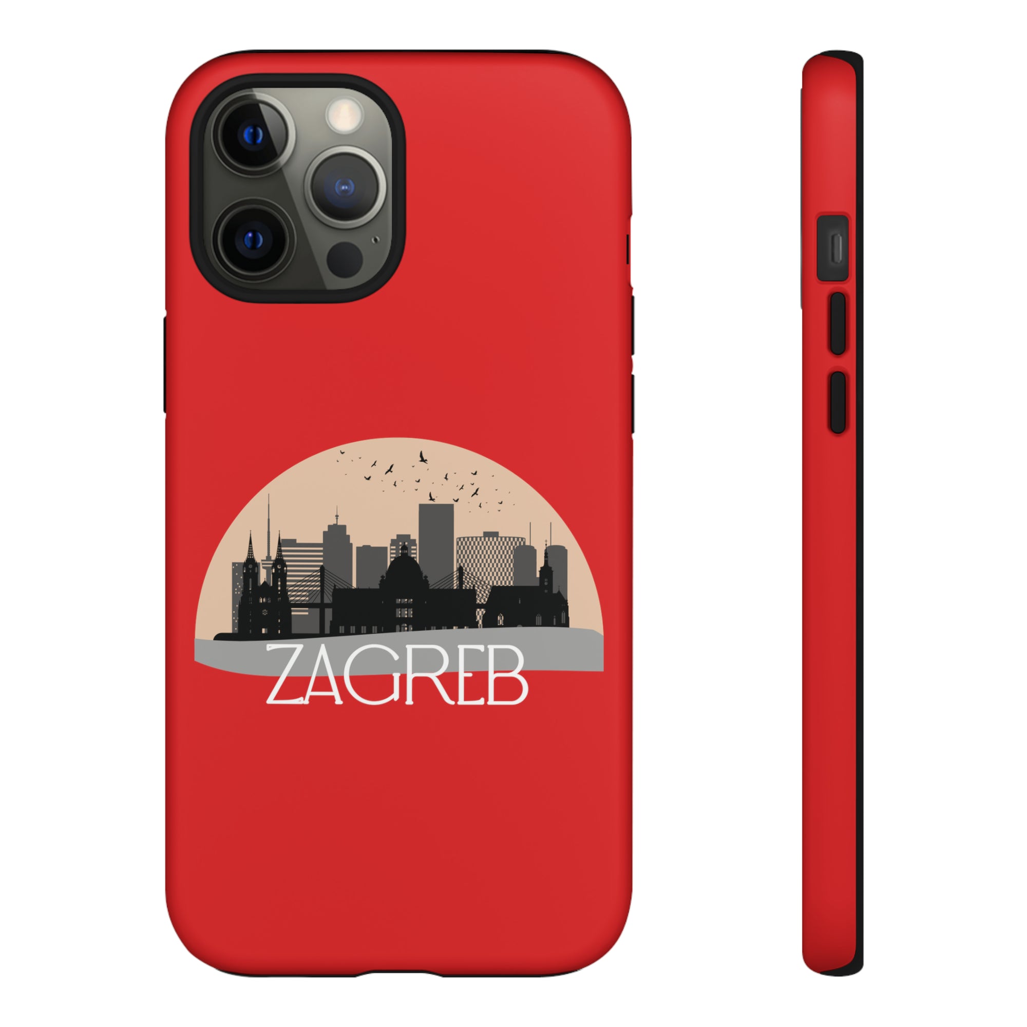 ZAGREB Phone Case - Red