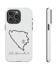 Šeher Bosno Volim Te Phone Case - White