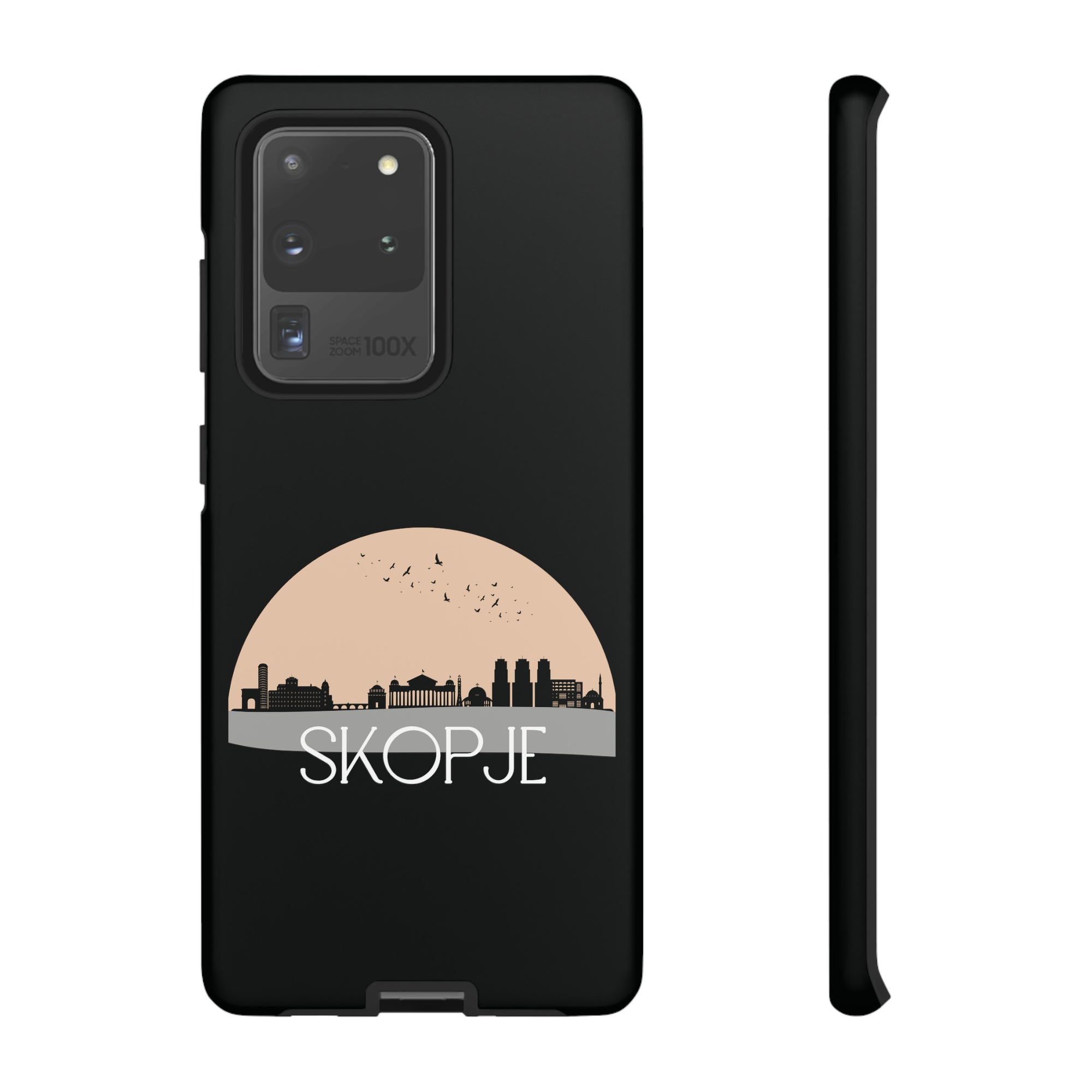 SKOPJE Phone Case - Black