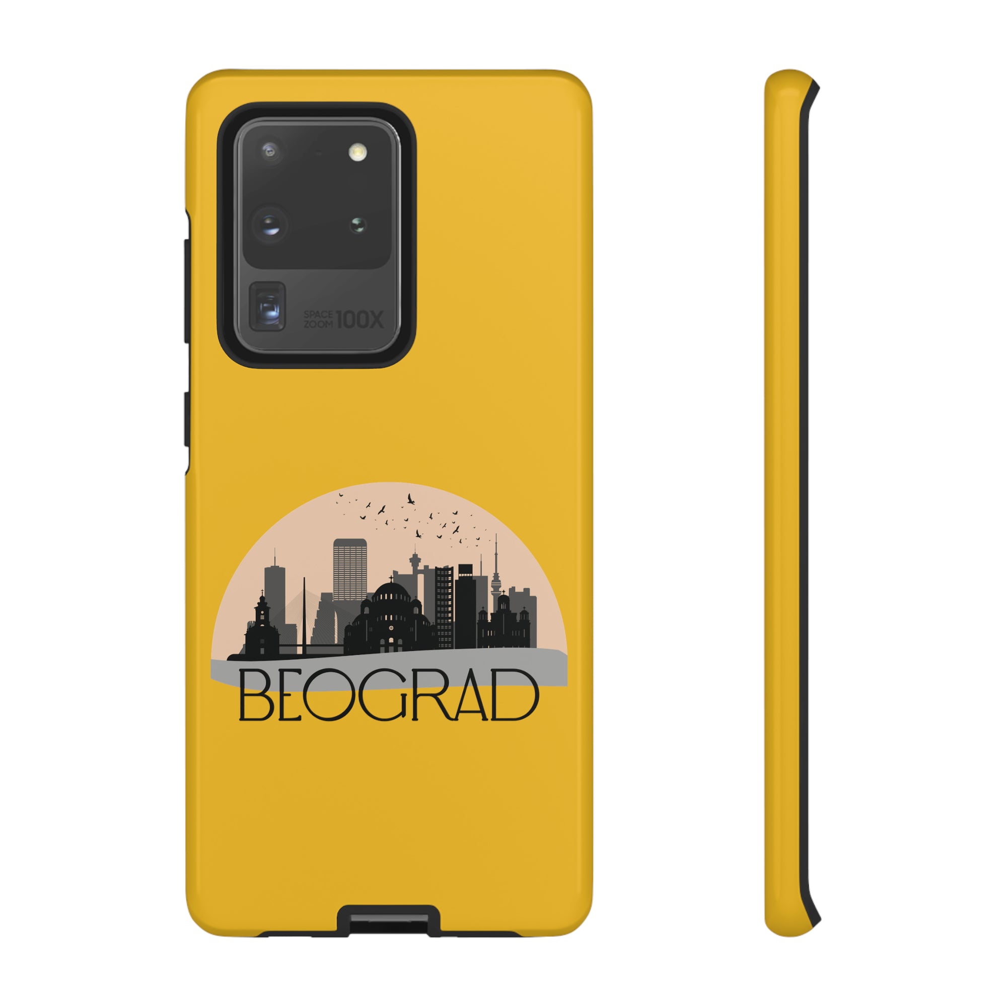 BEOGRAD Phone Case - Yellow