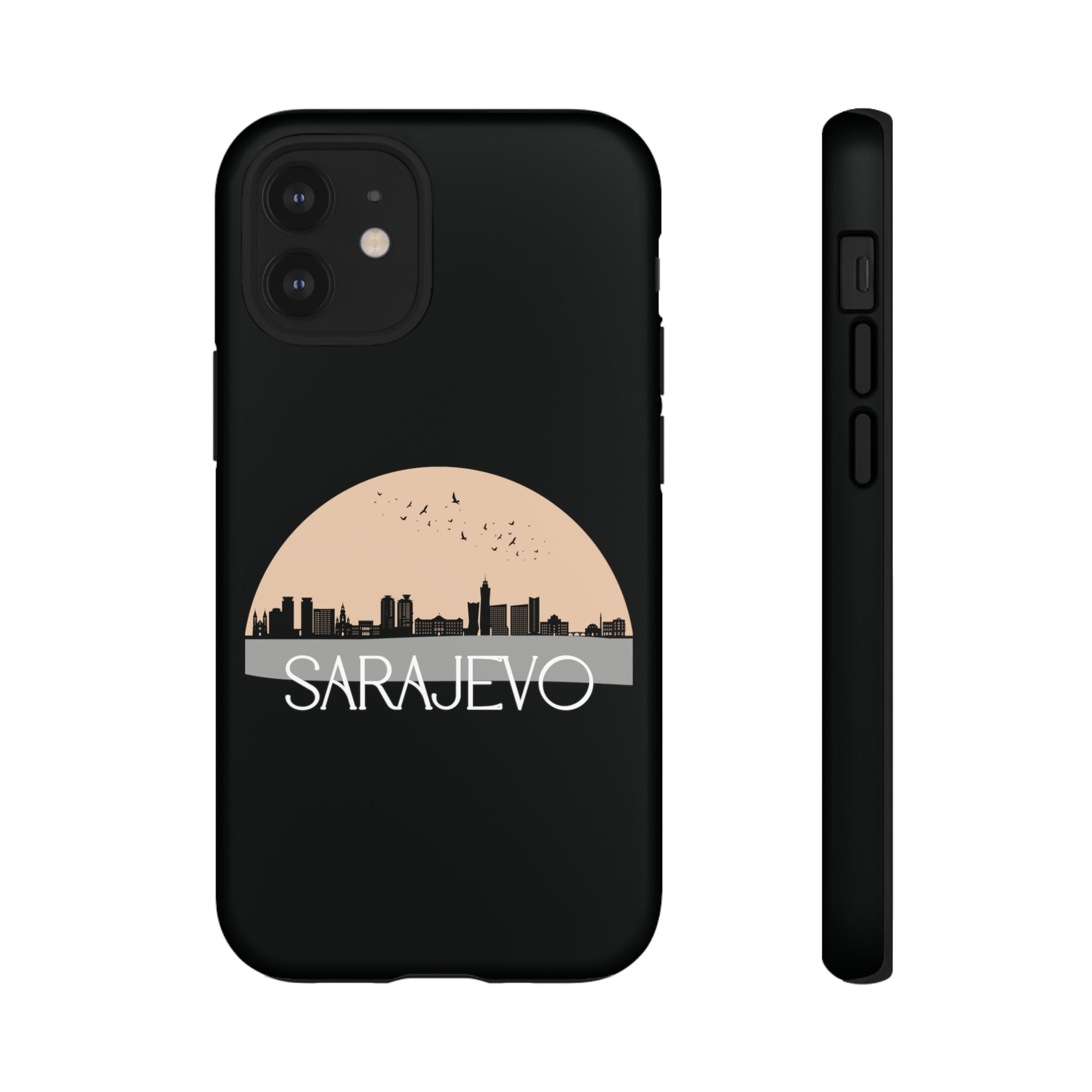 SARAJEVO Phone Case - Black