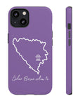 Šeher Bosno Volim Te Phone Case - Purple