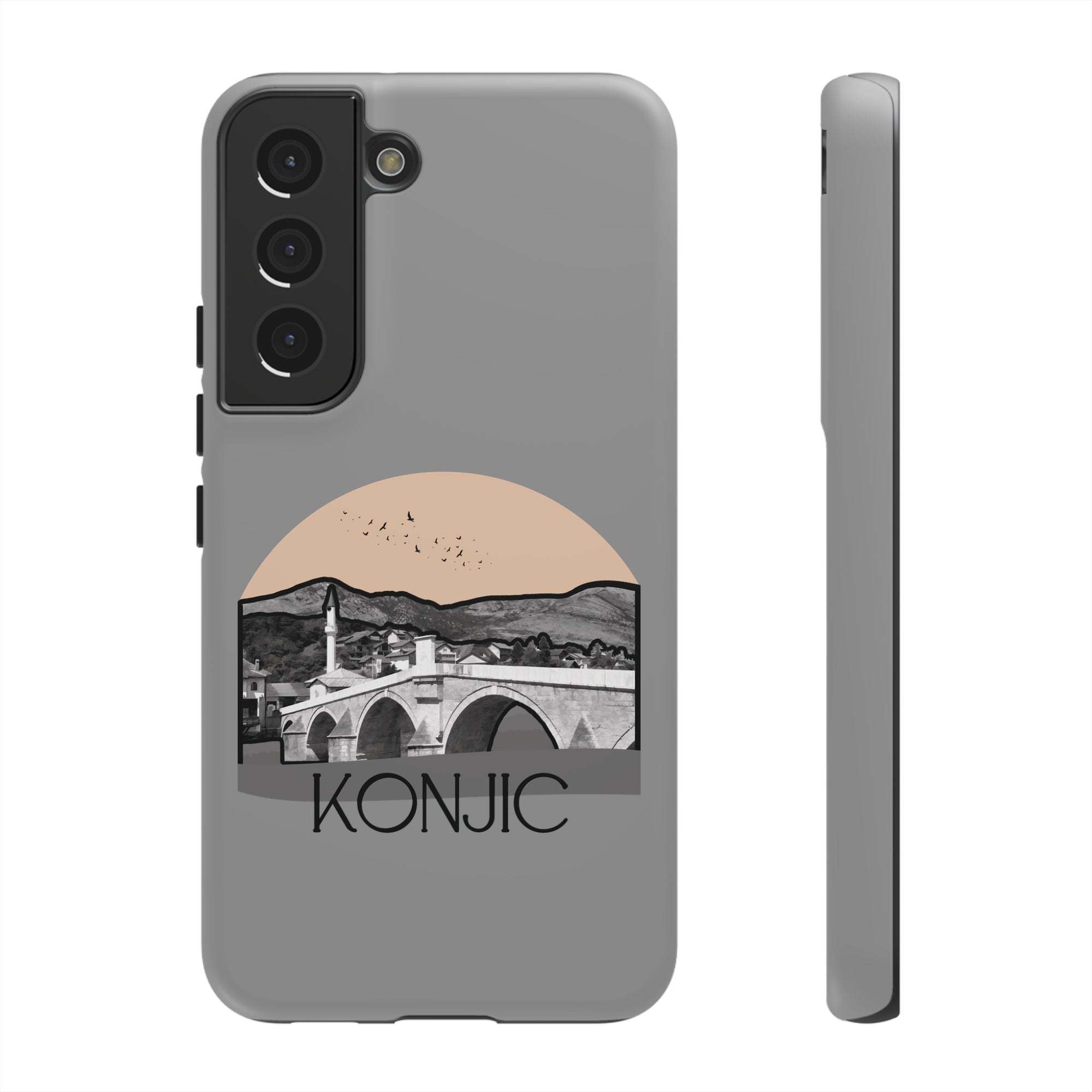 KONJIC Phone Case - Grey