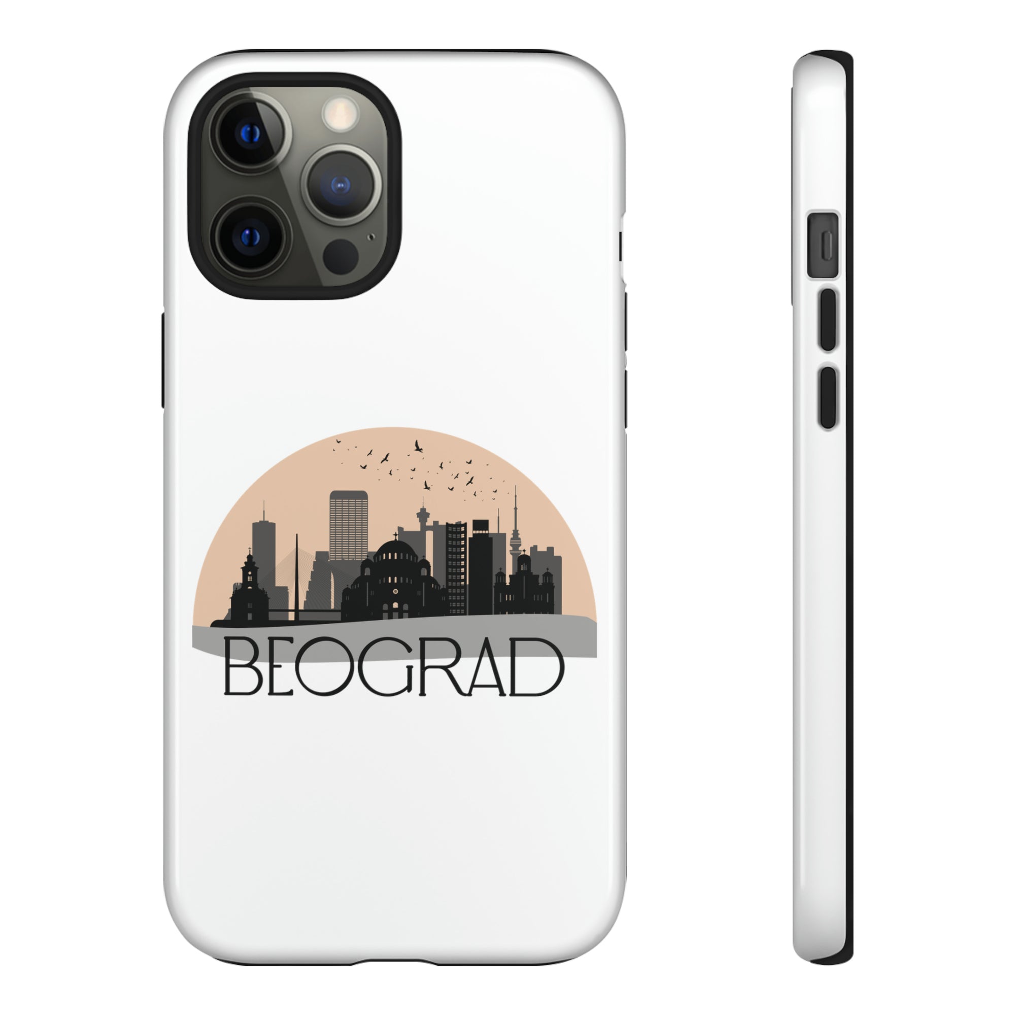 BEOGRAD Phone Case - White