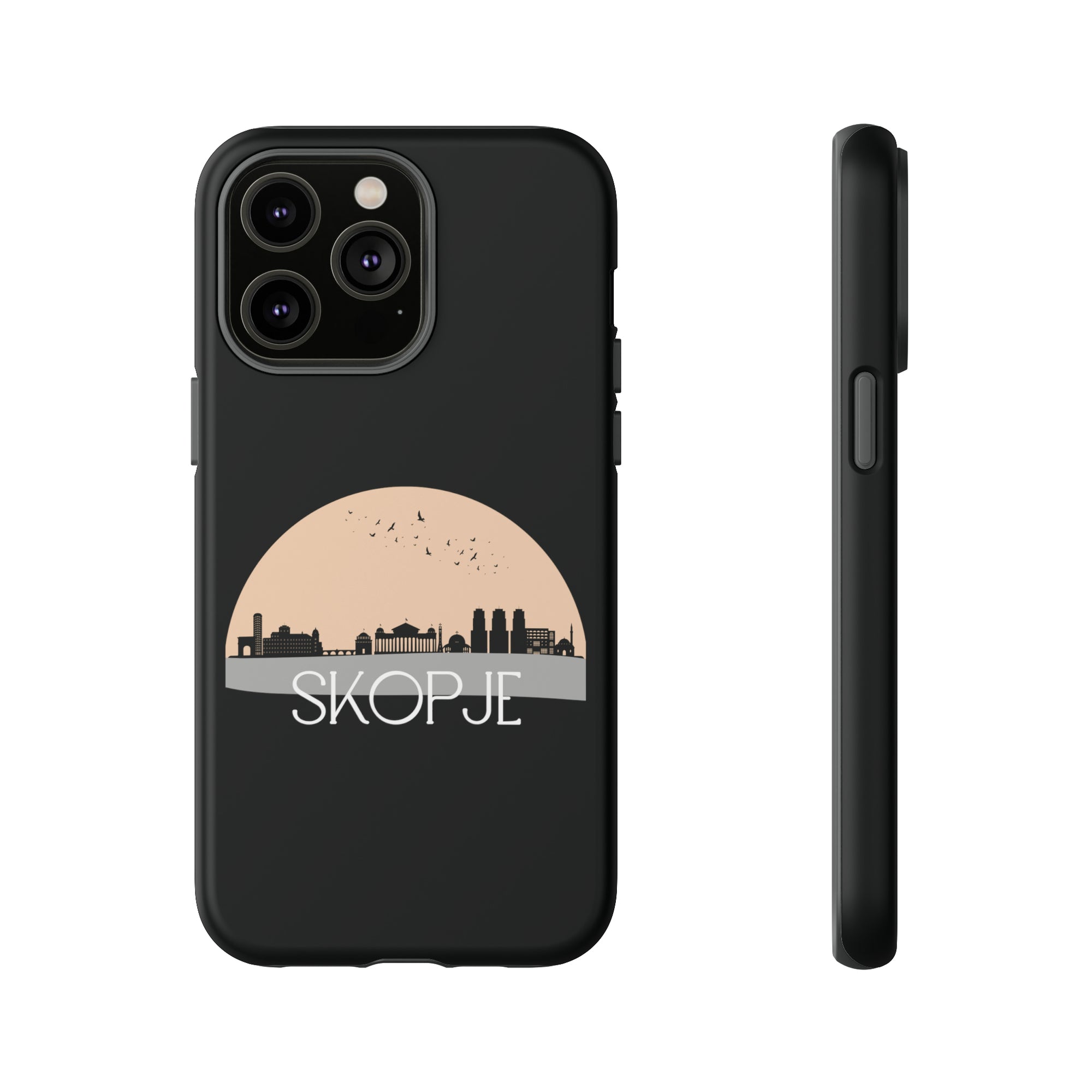 SKOPJE Phone Case - Black