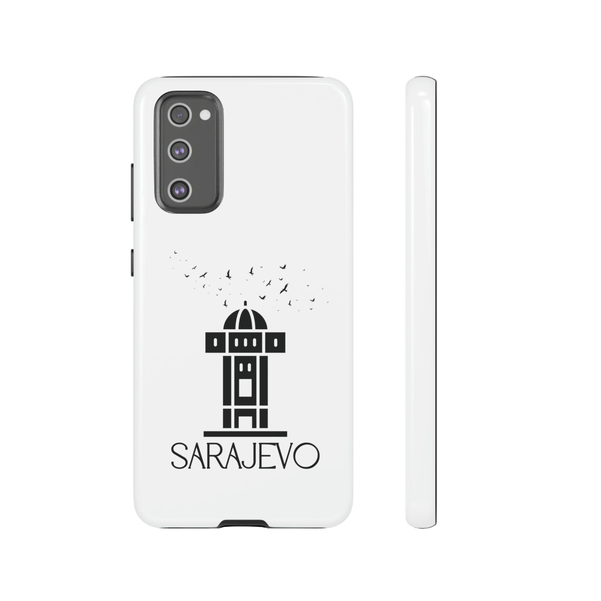 SARAJEVO SEBILJ Phone Case - White