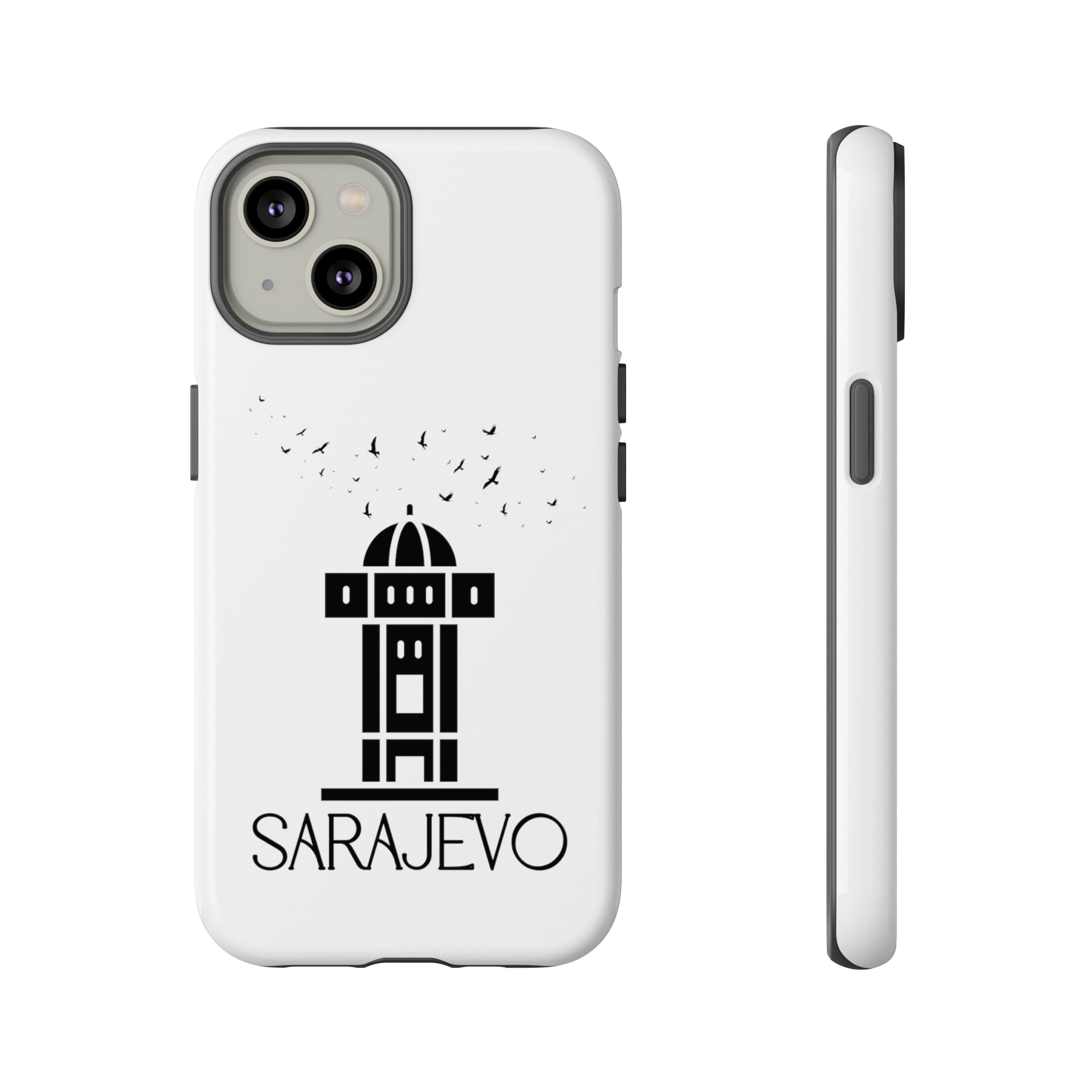 SARAJEVO SEBILJ Phone Case - White