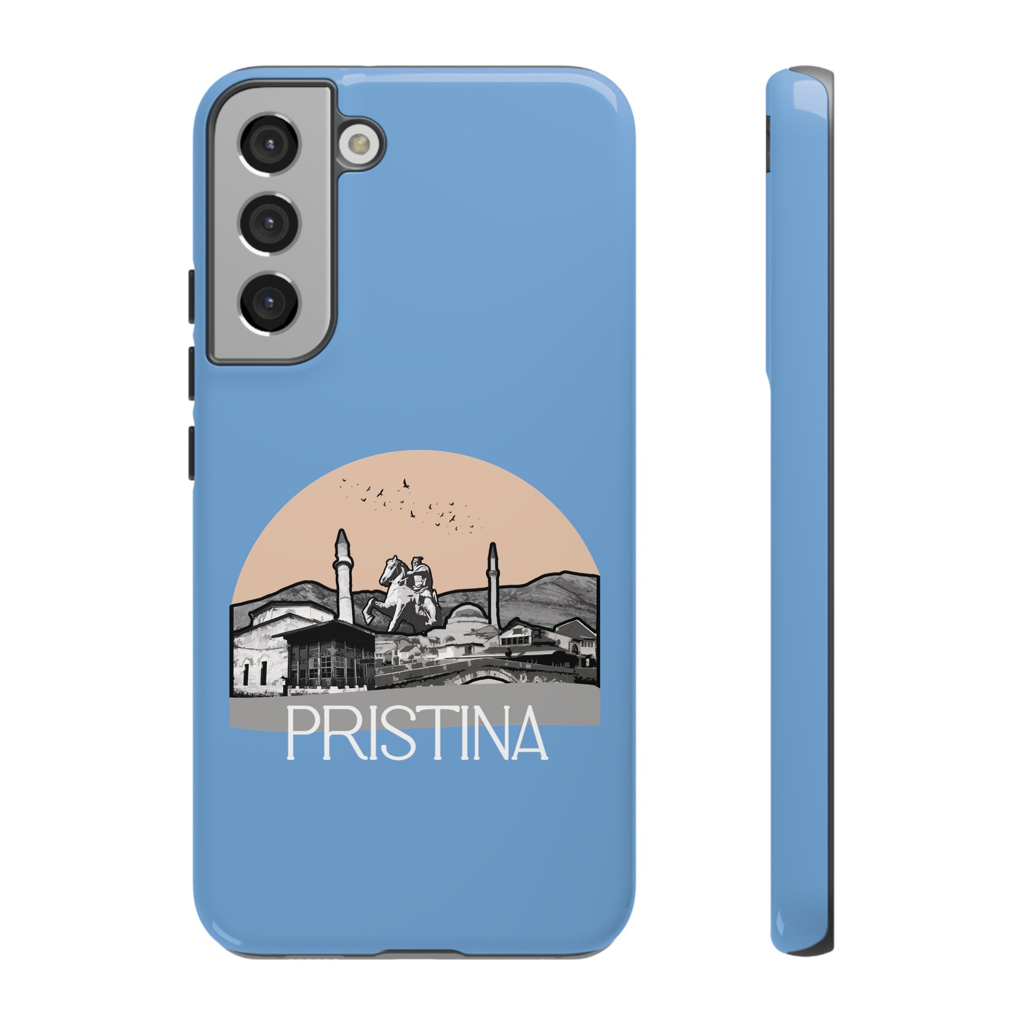 PRISTINA Phone Case - Light Blue