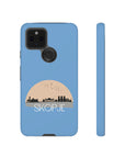 SKOPJE Phone Case - Light Blue