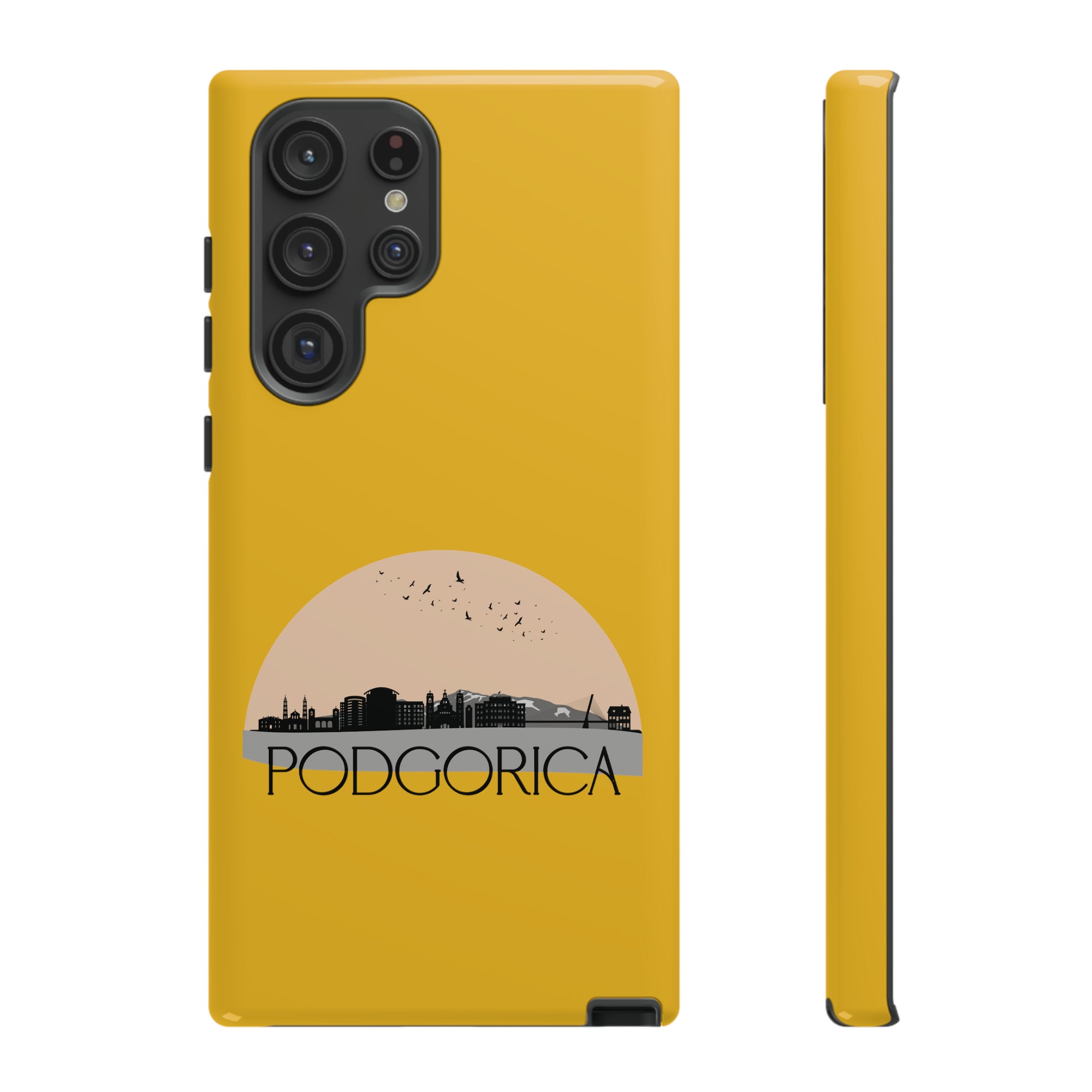 PODGORICA Phone Case - Yellow