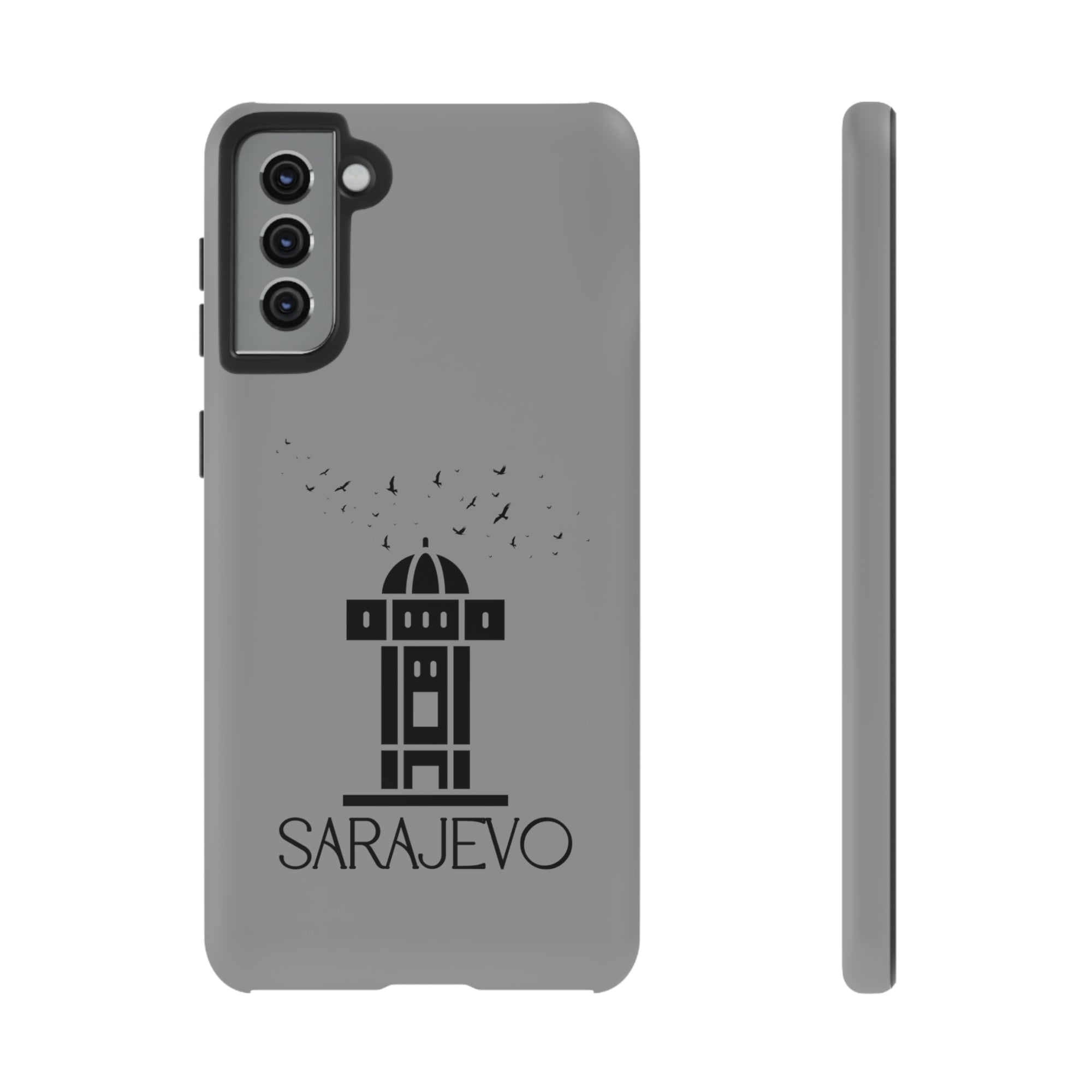 SARAJEVO SEBILJ Phone Case - Grey