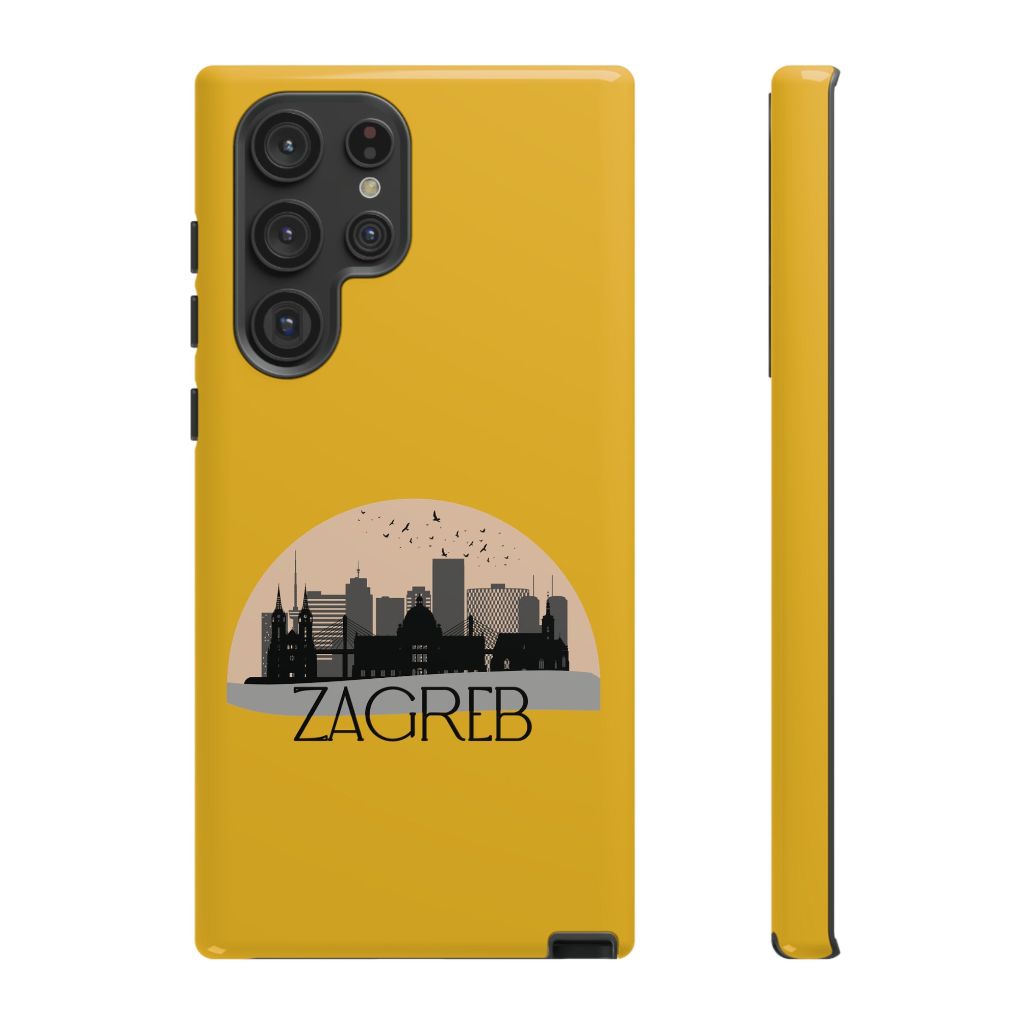 ZAGREB Phone Case - Yellow