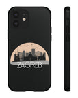 ZAGREB Phone Case - Black