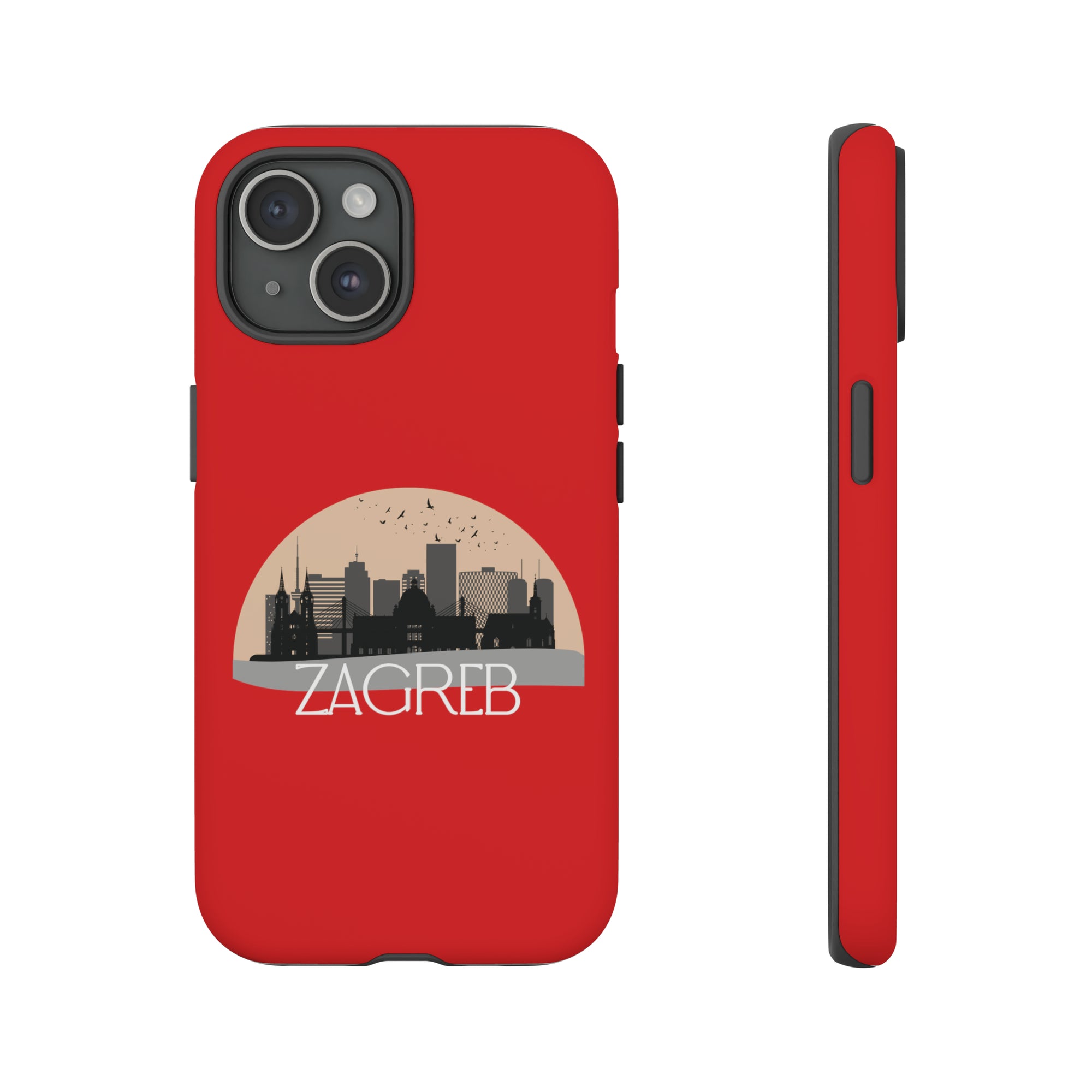 ZAGREB Phone Case - Red