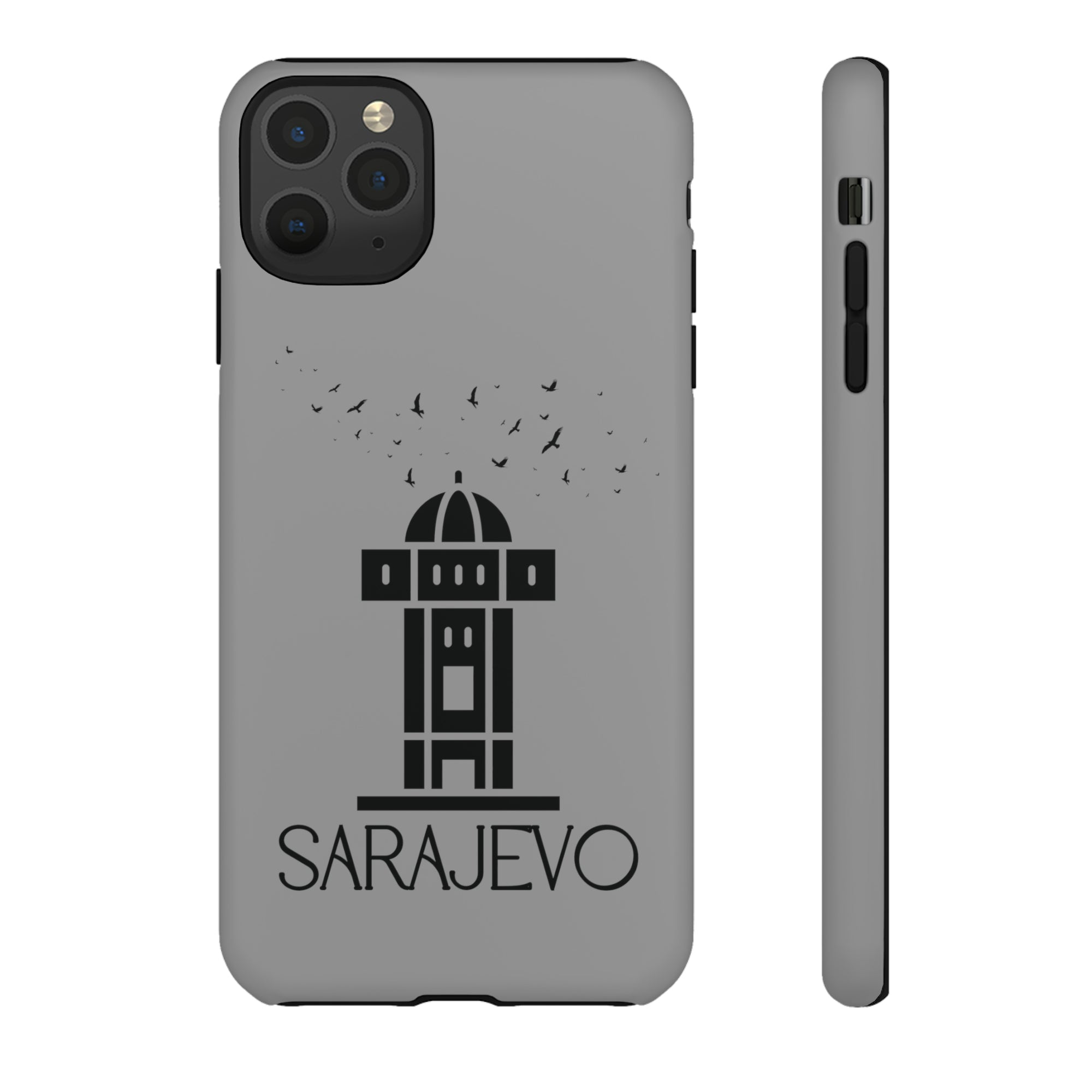 SARAJEVO SEBILJ Phone Case - Grey