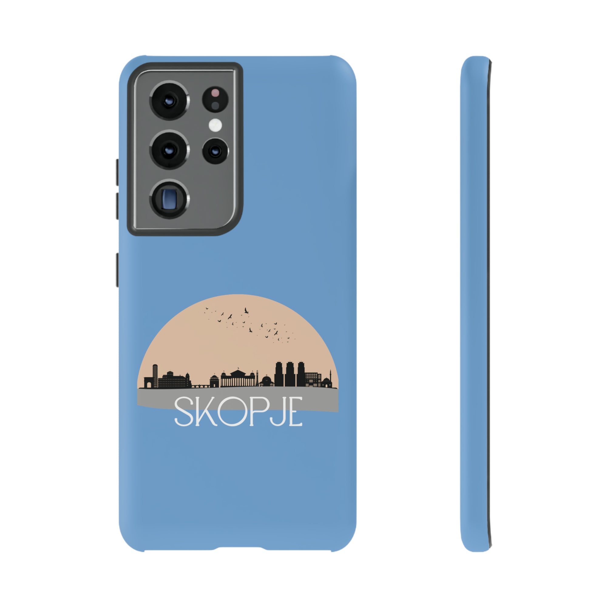 SKOPJE Phone Case - Light Blue