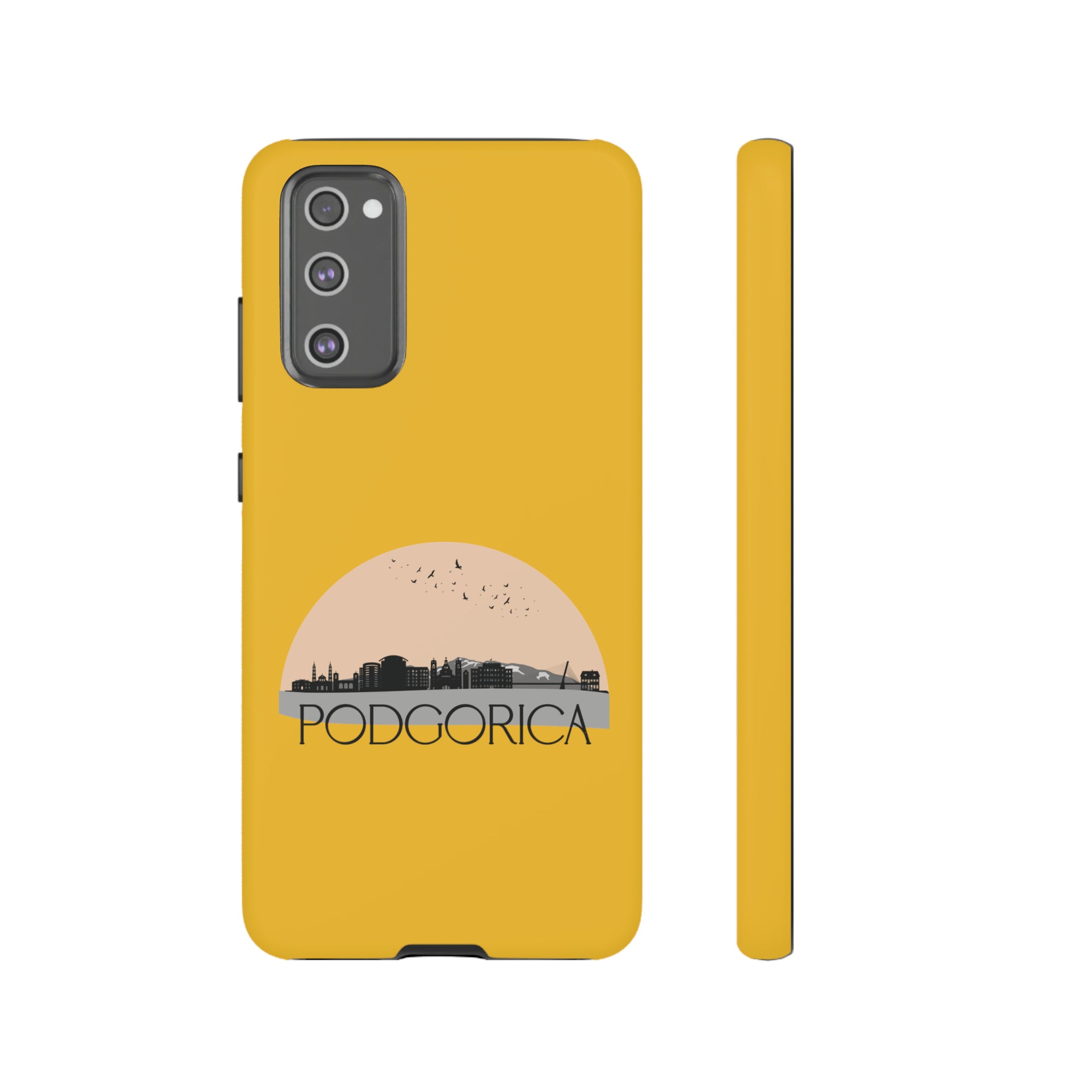 PODGORICA Phone Case - Yellow