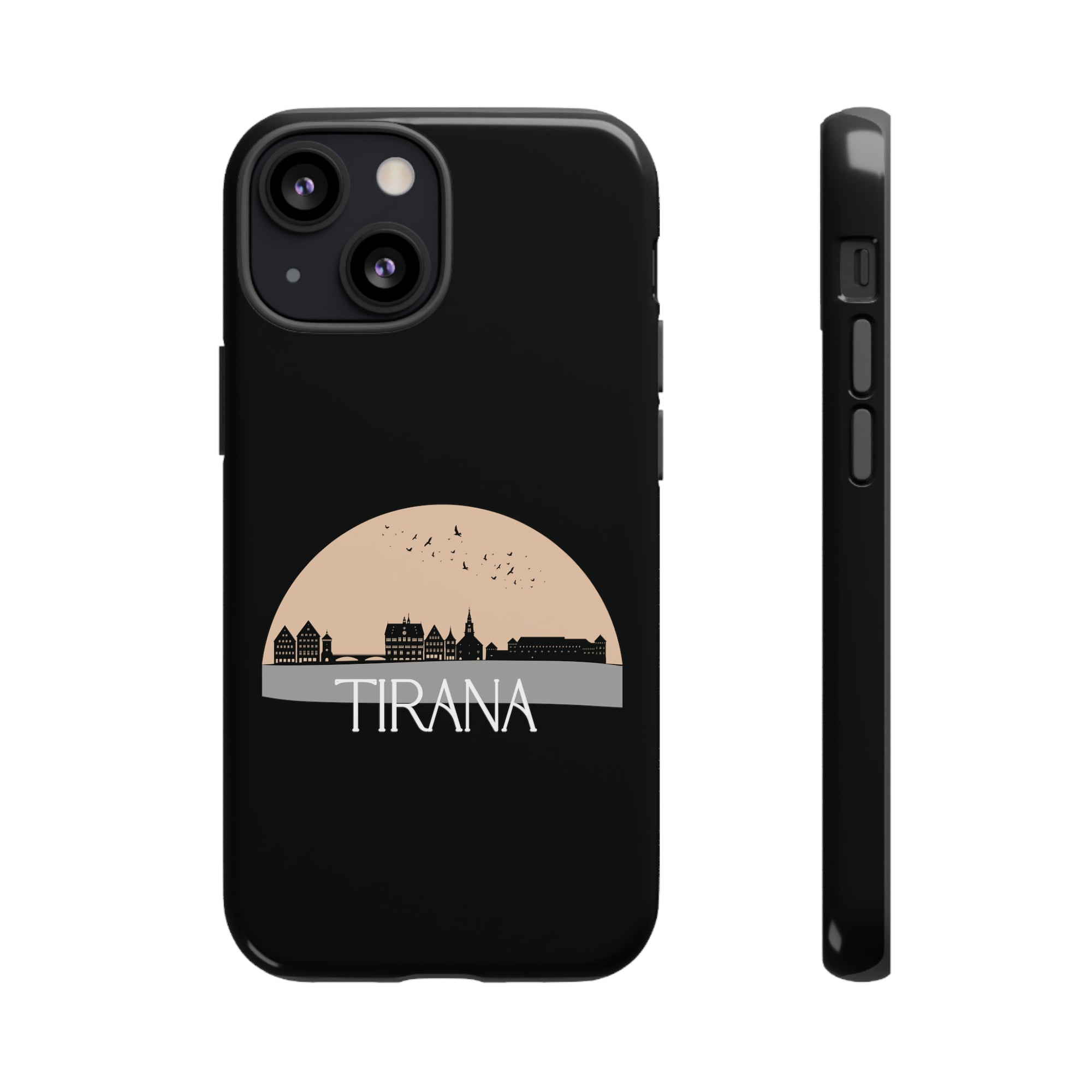 TIRANA Phone Case - Black