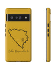 Šeher Bosno Volim Te Phone Case - Yellow