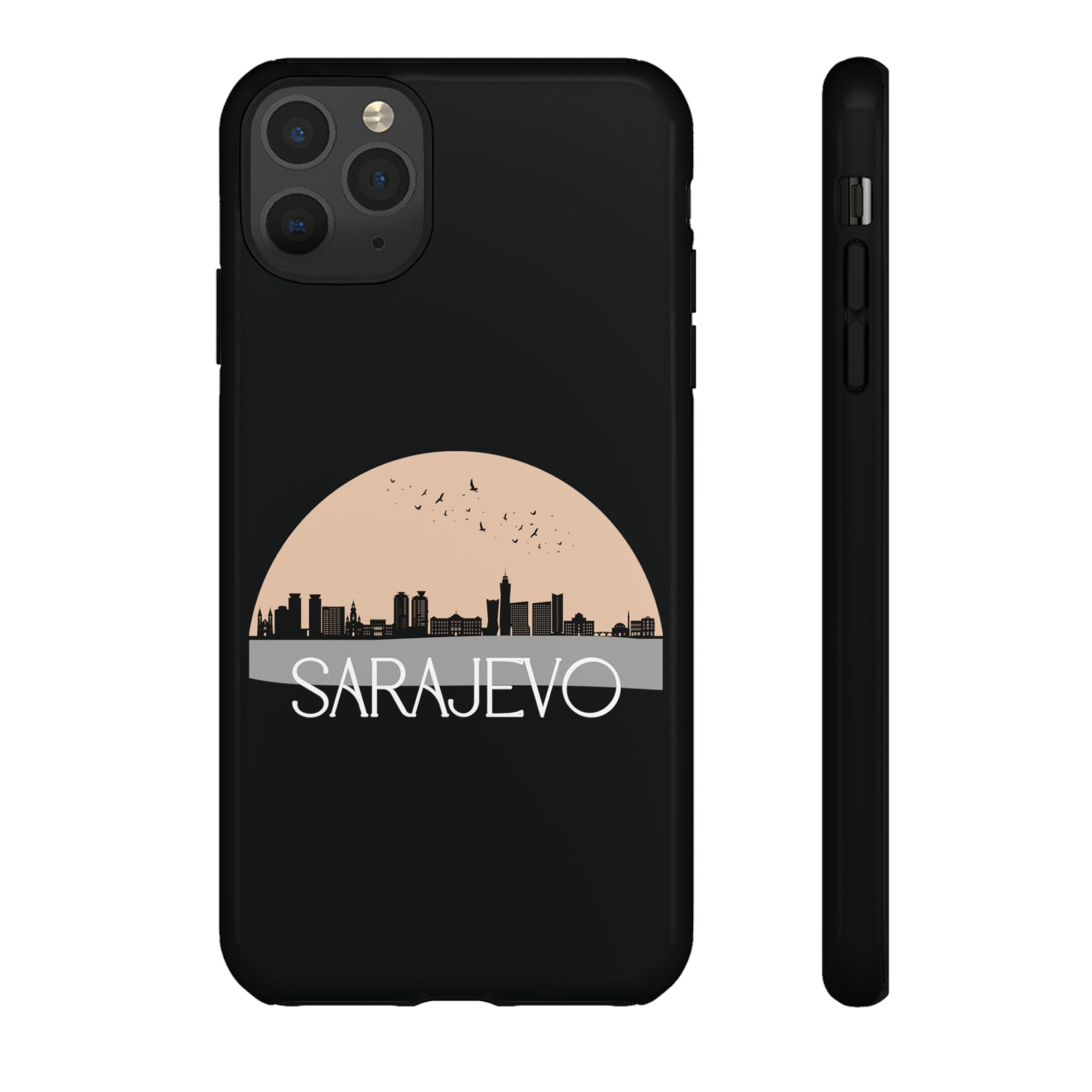 SARAJEVO Phone Case - Black