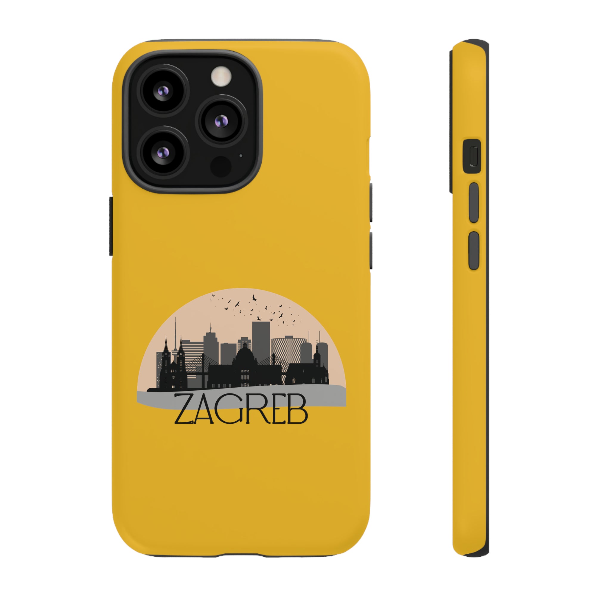 ZAGREB Phone Case - Yellow