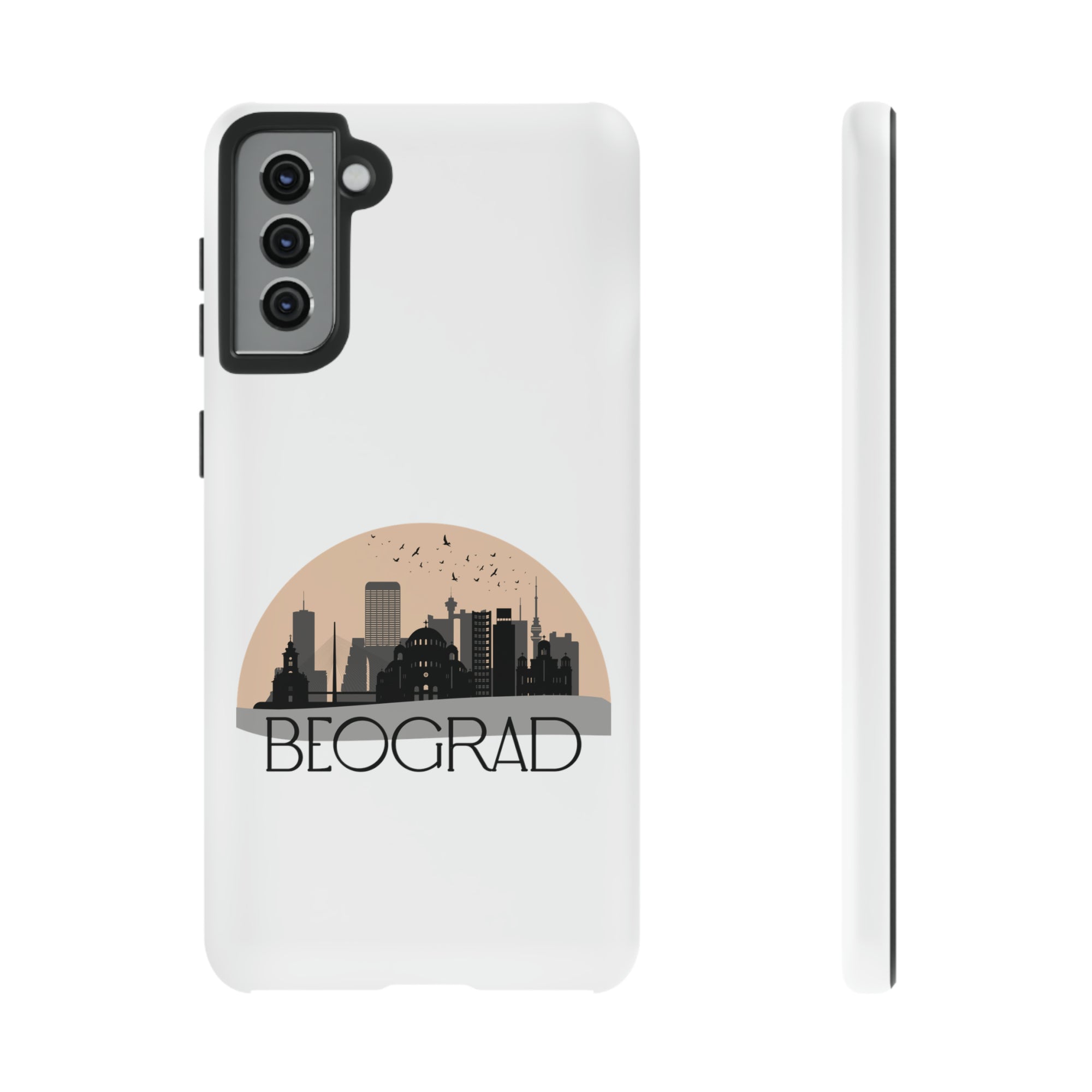 BEOGRAD Phone Case - White