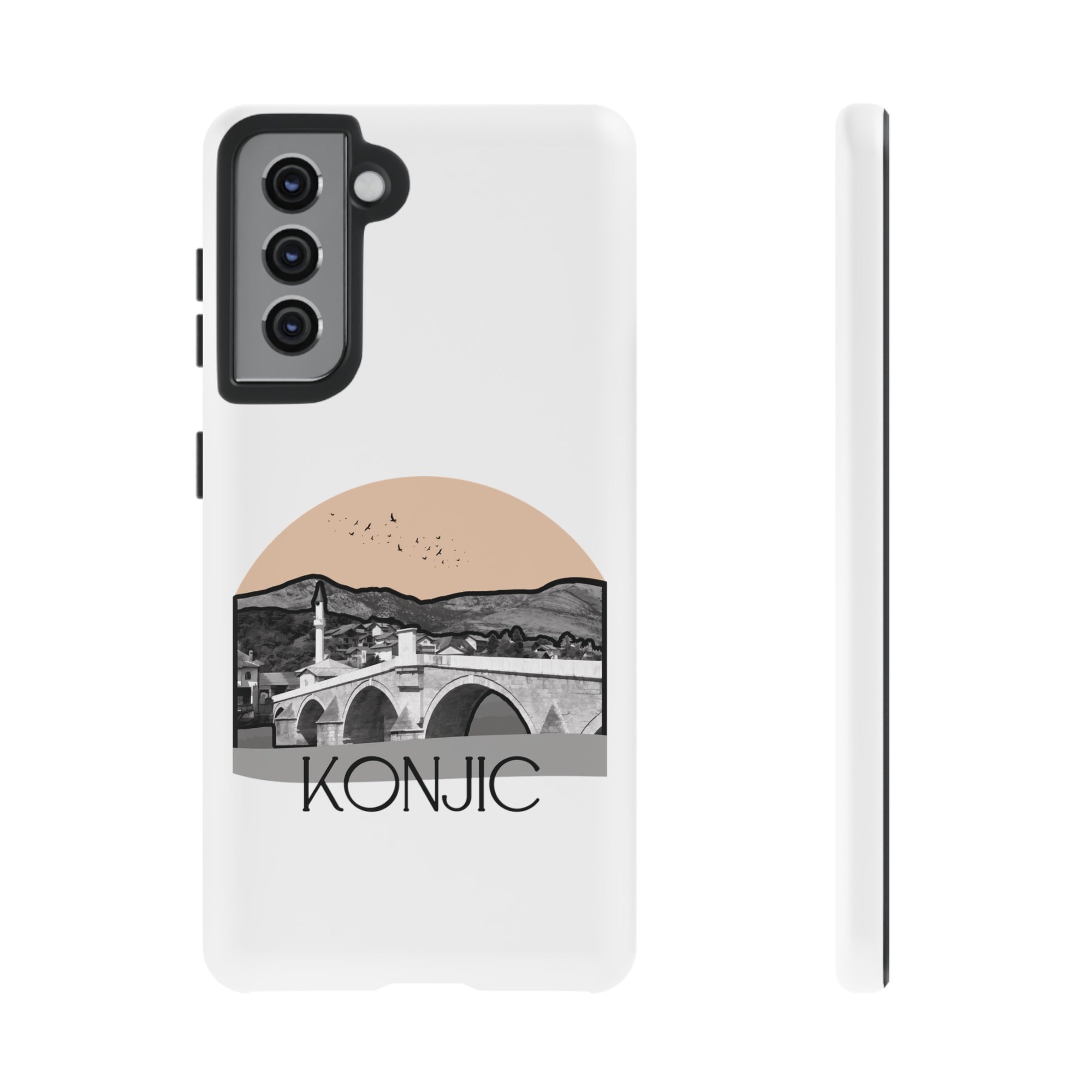 KONJIC Phone Case - White