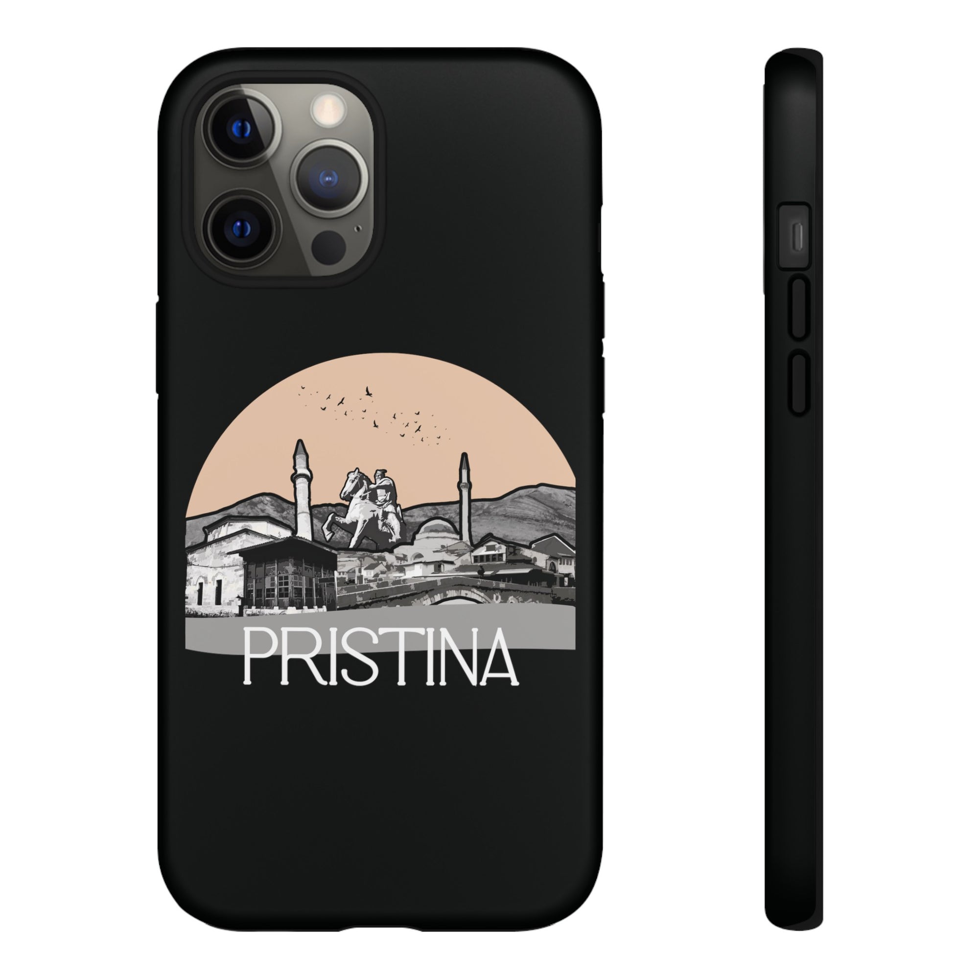 PRISTINA Phone Case - Black