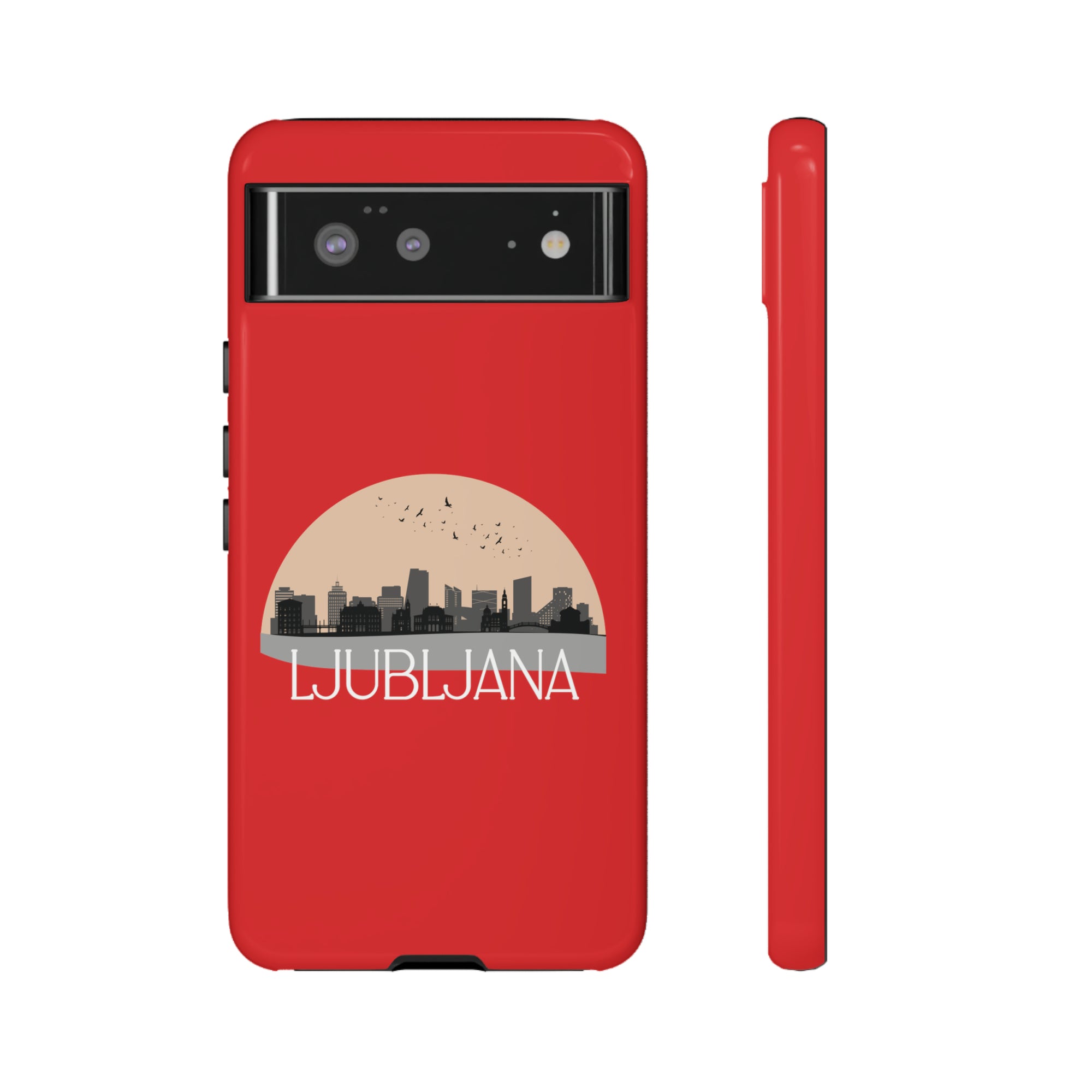 LJUBLJANA Phone Case - Red