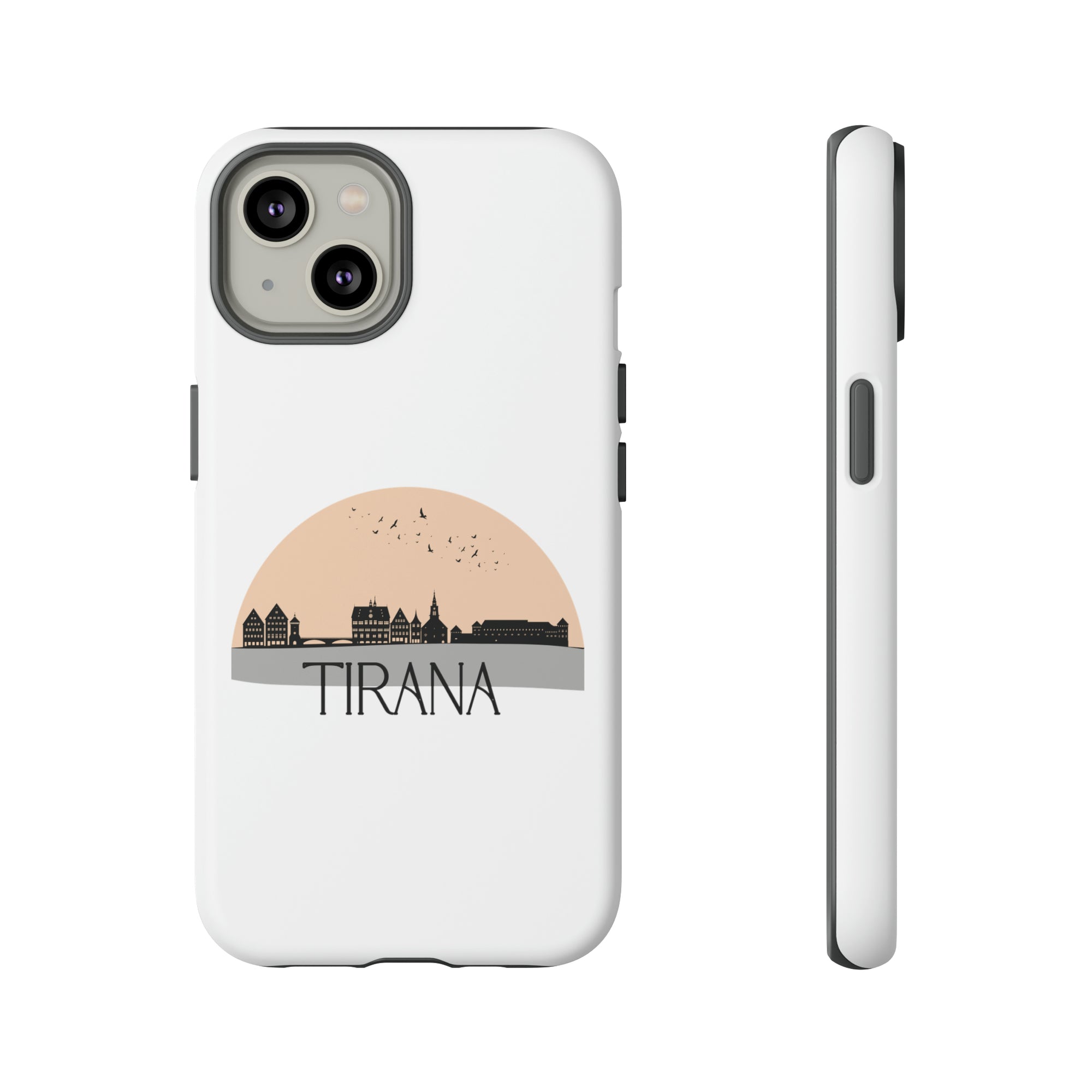 TIRANA Phone Case - White