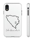 Šeher Bosno Volim Te Phone Case - White