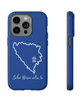 Šeher Bosno Volim Te Phone Case - Blue