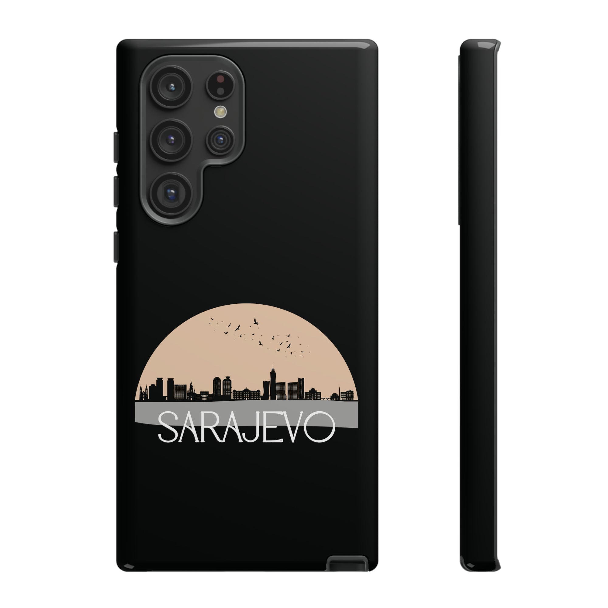 SARAJEVO Phone Case - Black