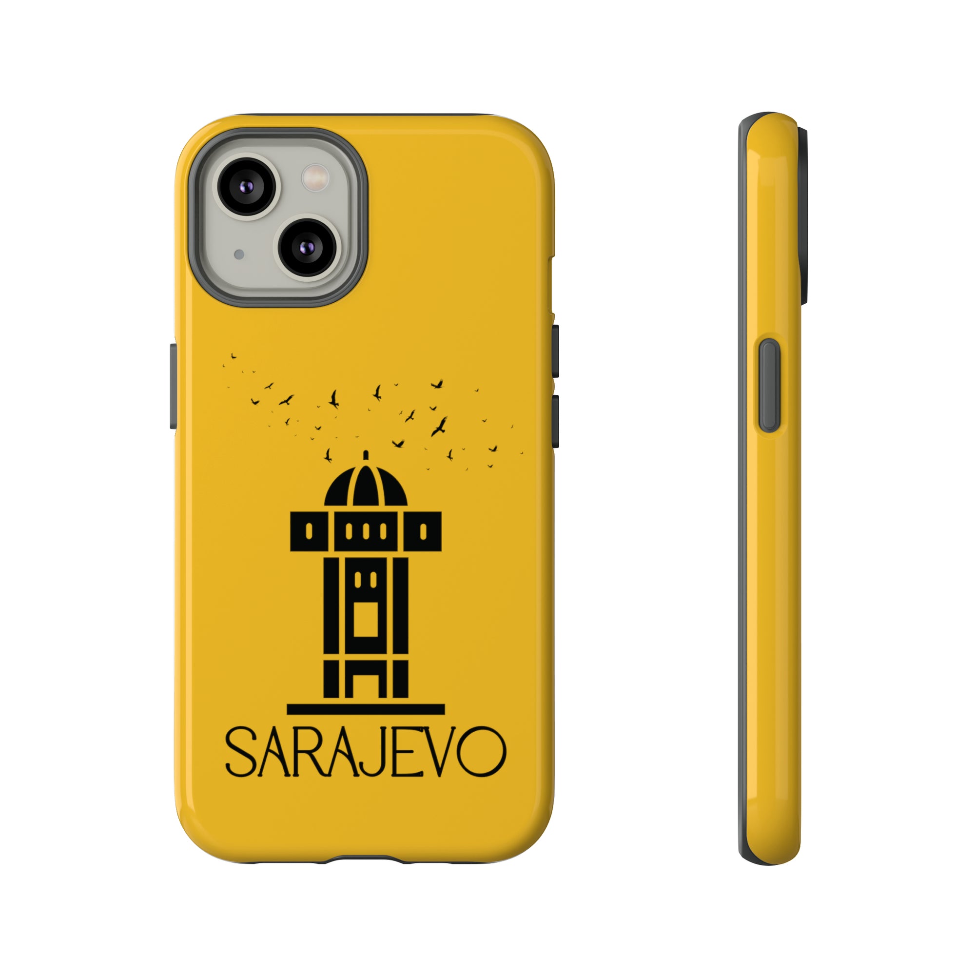 SARAJEVO SEBILJ Phone Case - Yellow