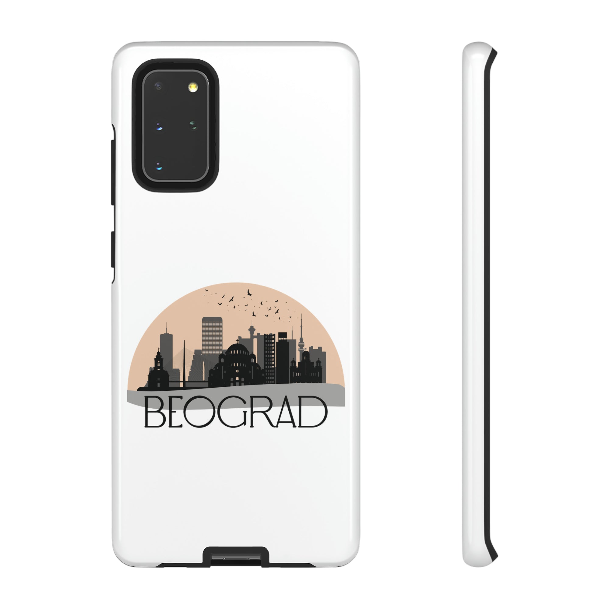 BEOGRAD Phone Case - White