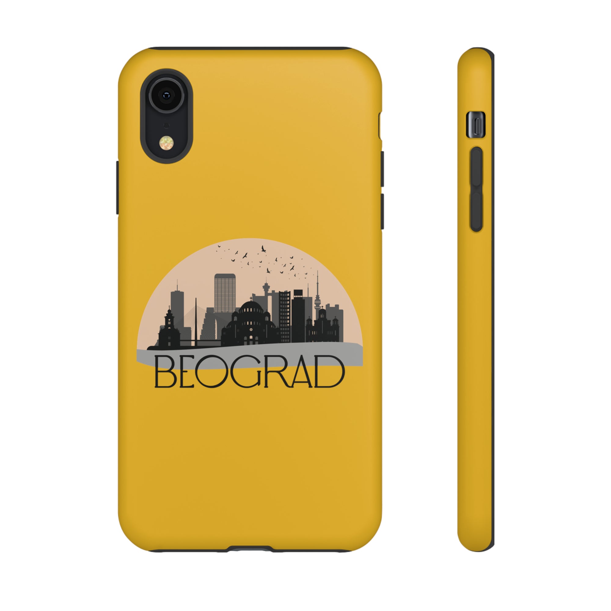 BEOGRAD Phone Case - Yellow