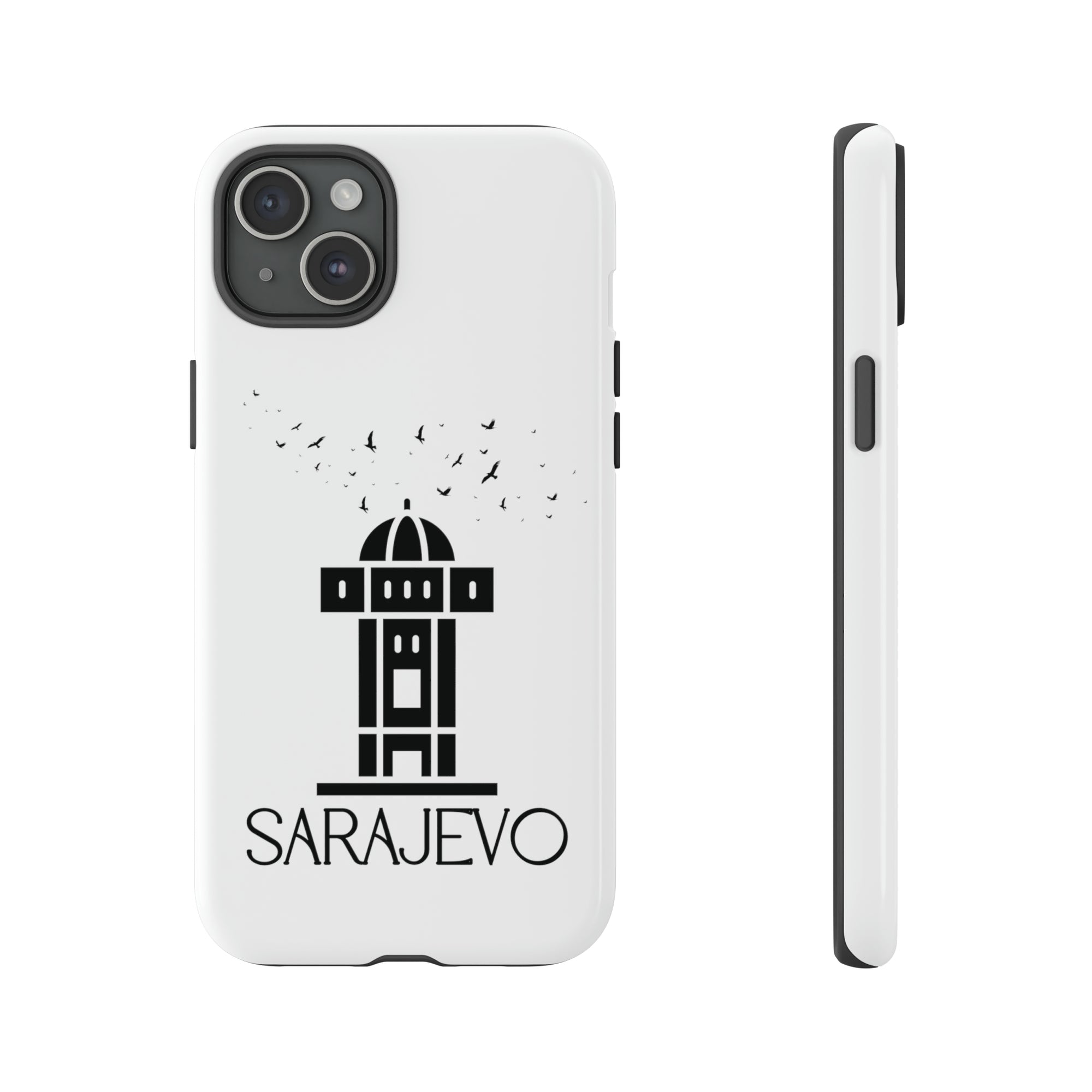 SARAJEVO SEBILJ Phone Case - White