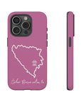 Šeher Bosno Volim Te Phone Case - Light Pink