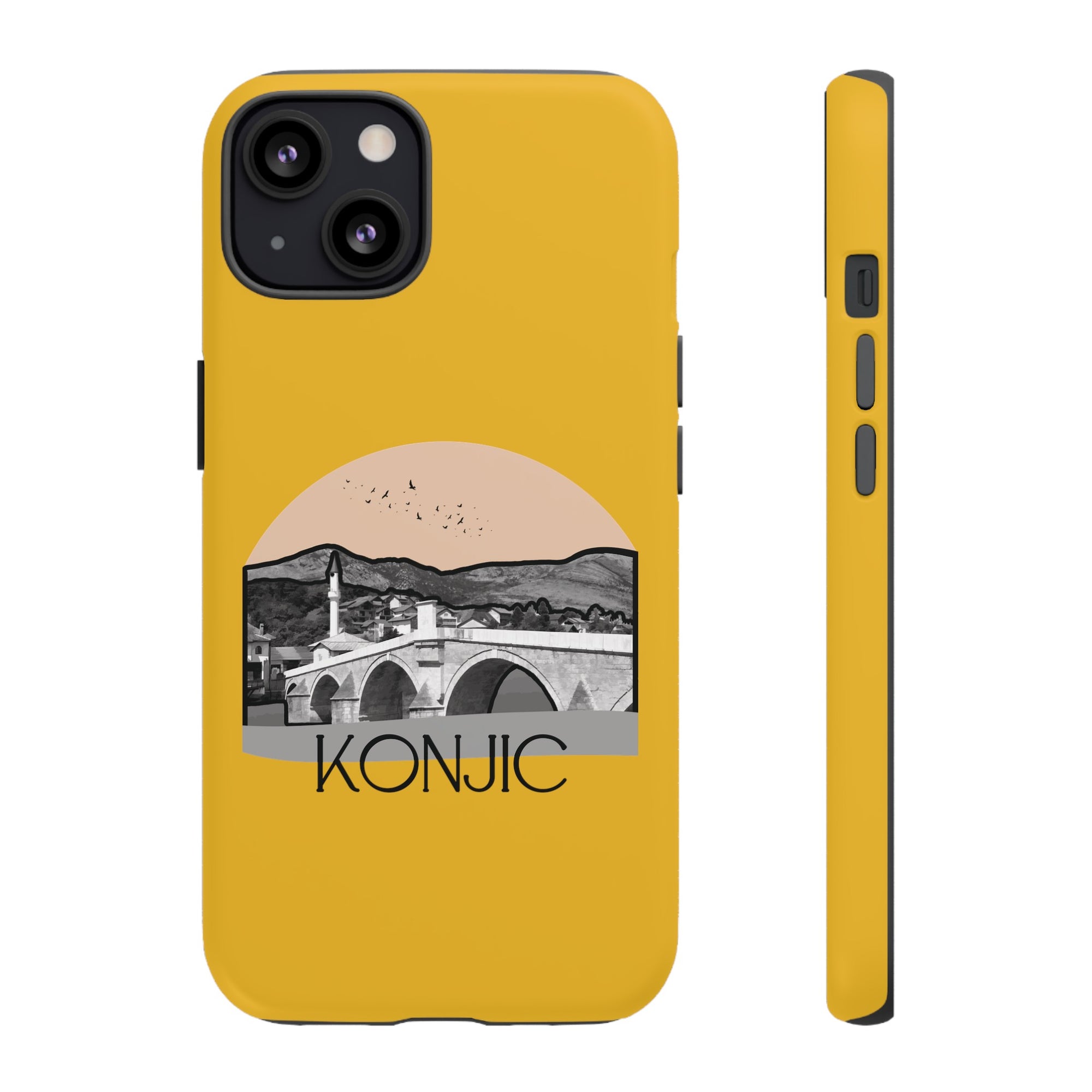 KONJIC Phone Case - Yellow