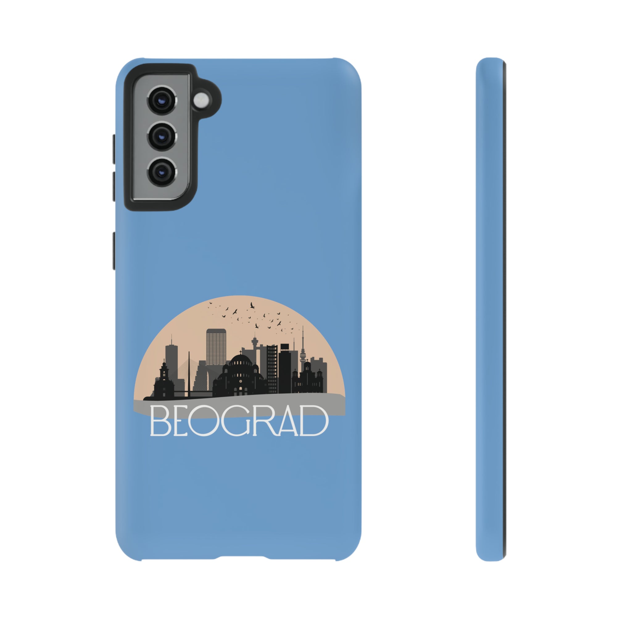 BEOGRAD Phone Case - Light Blue