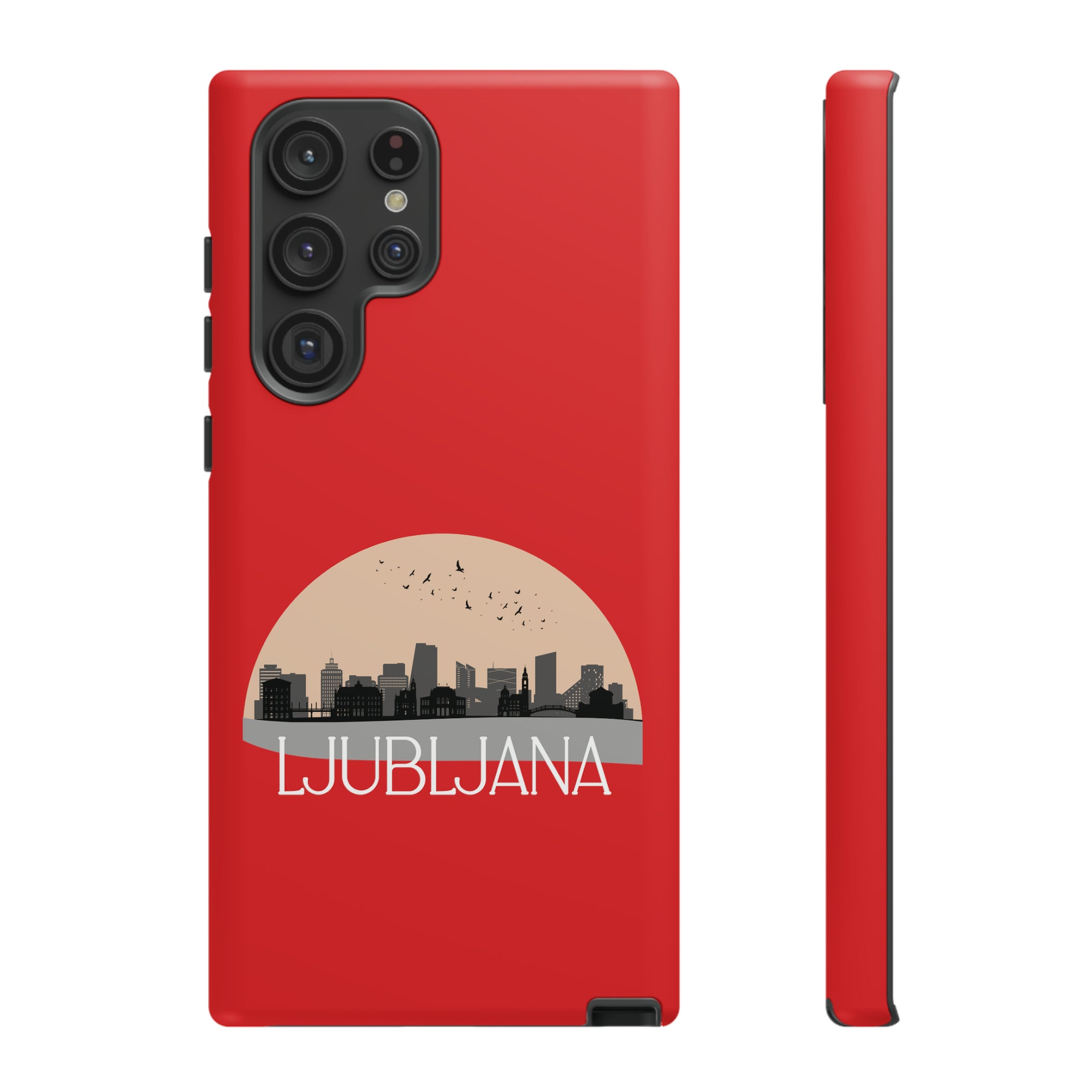 LJUBLJANA Phone Case - Red