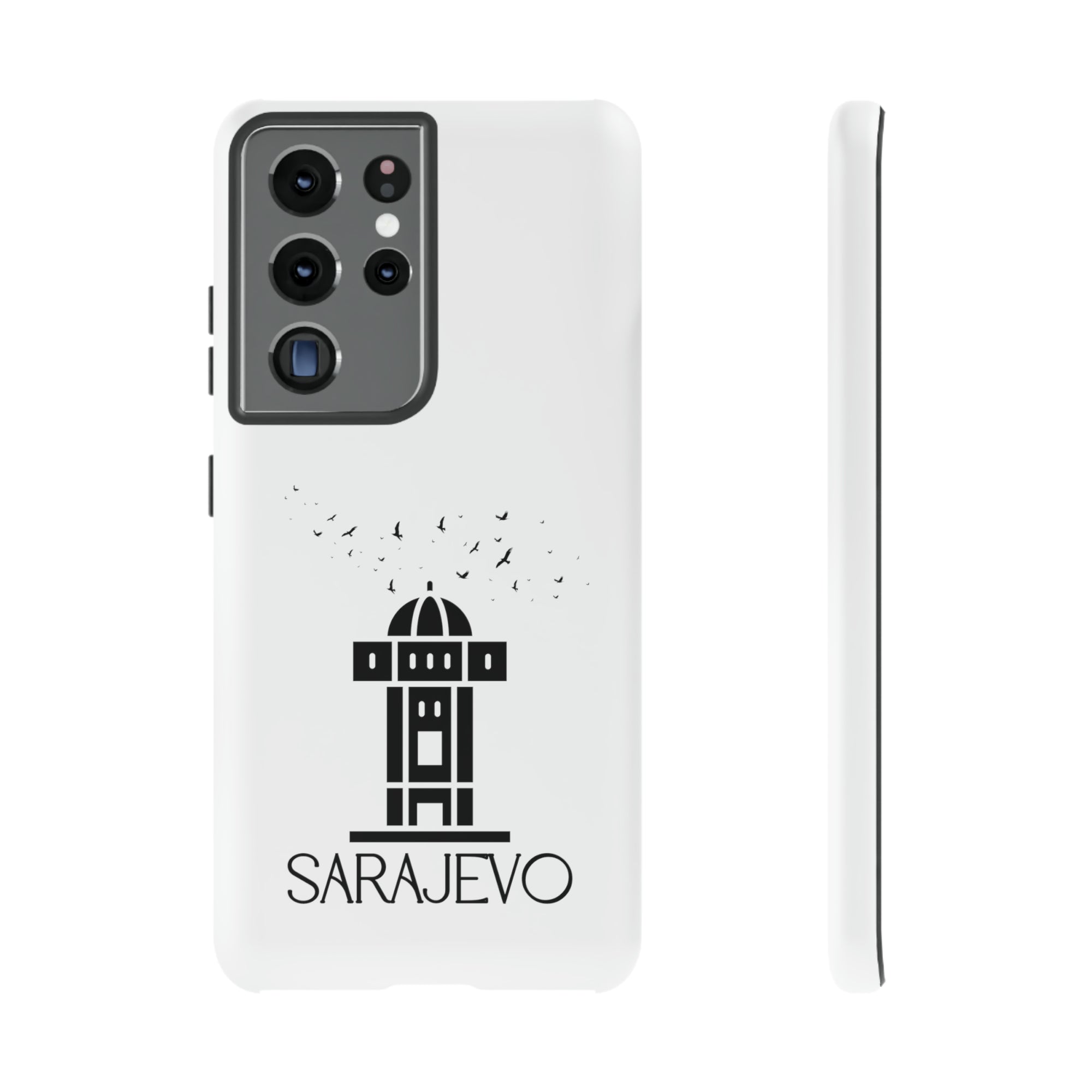 SARAJEVO SEBILJ Phone Case - White