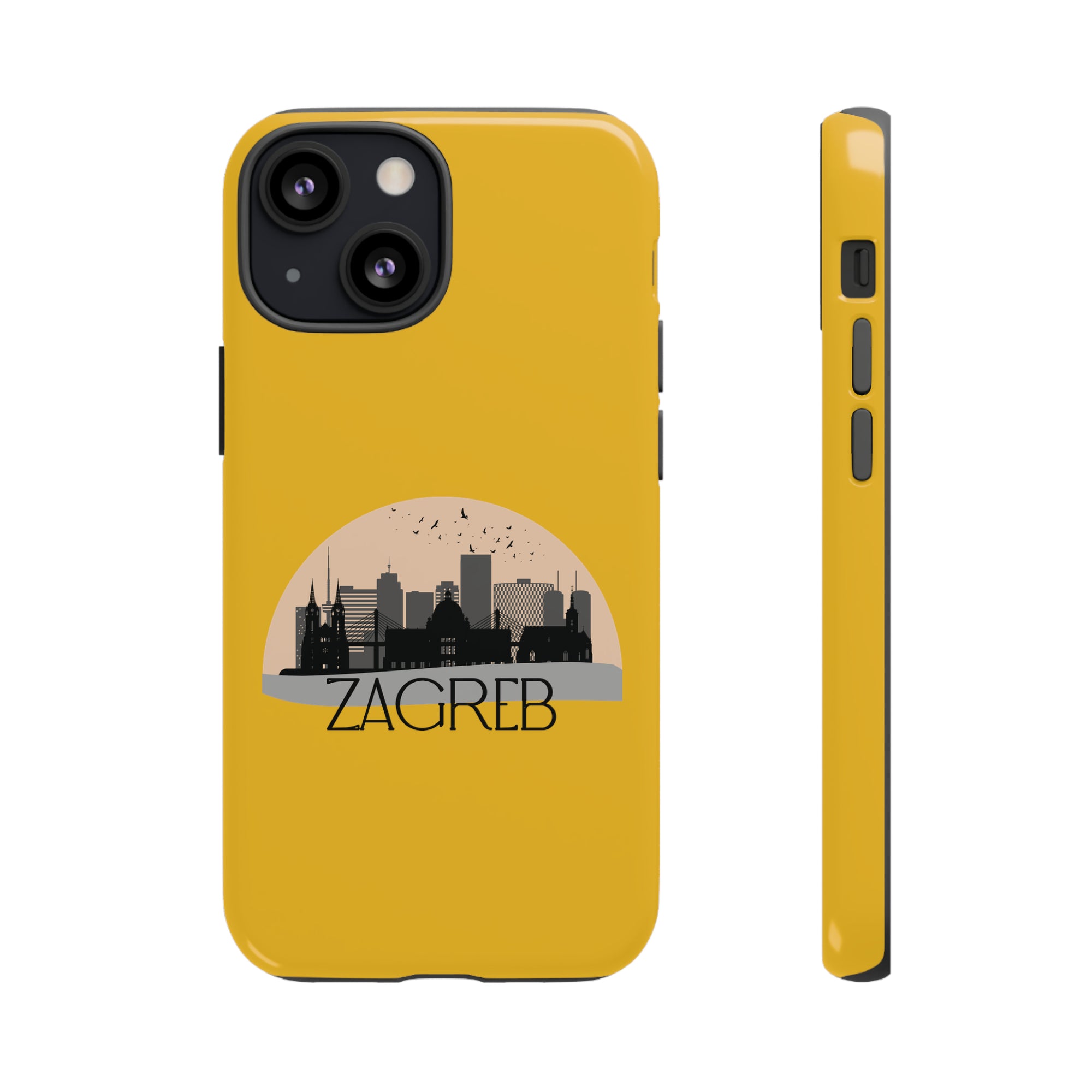 ZAGREB Phone Case - Yellow