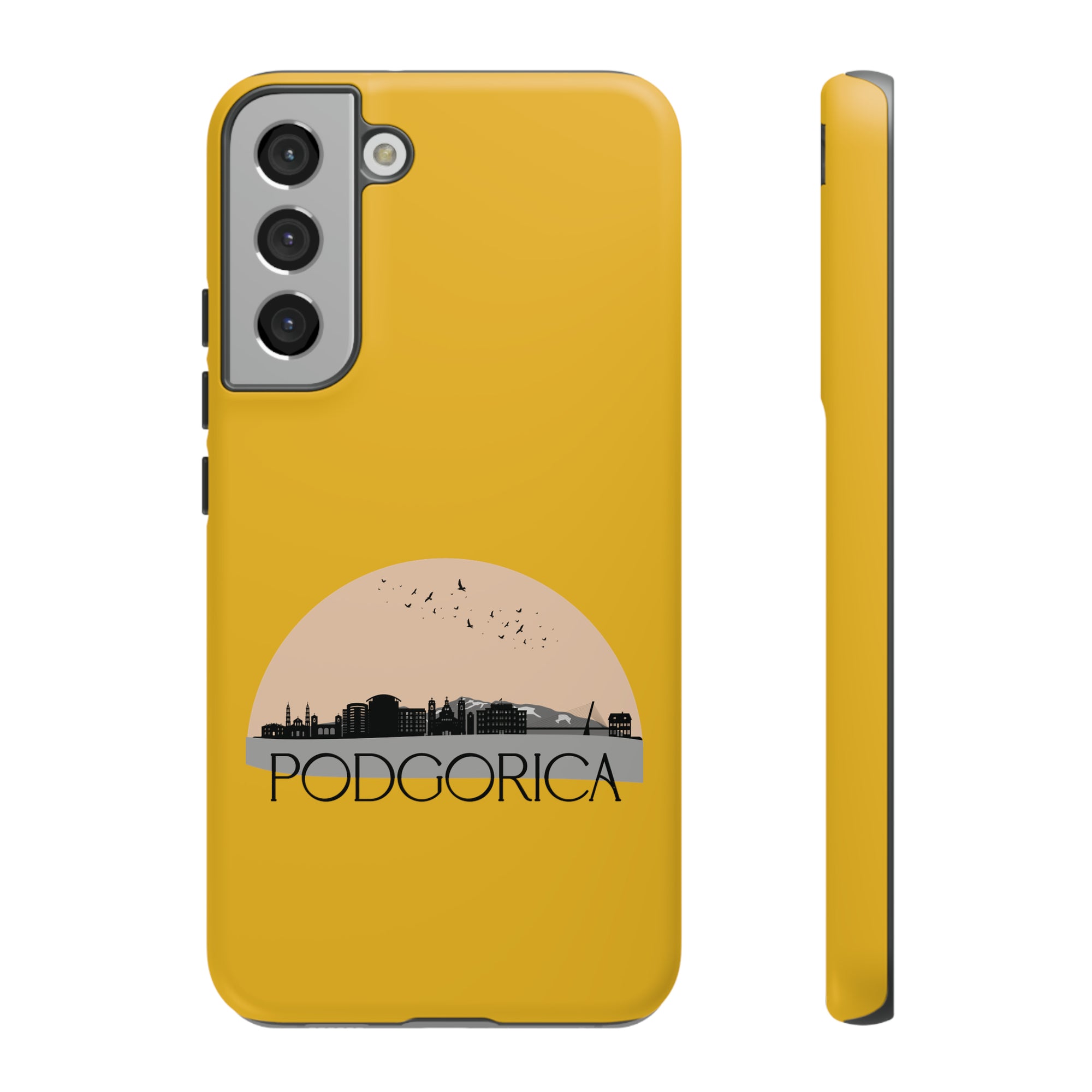 PODGORICA Phone Case - Yellow