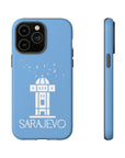 SARAJEVO SEBILJ Phone Case - Light Blue