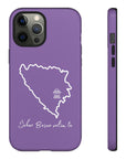 Šeher Bosno Volim Te Phone Case - Purple