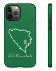 Šeher Bosno Volim Te Phone Case - Green