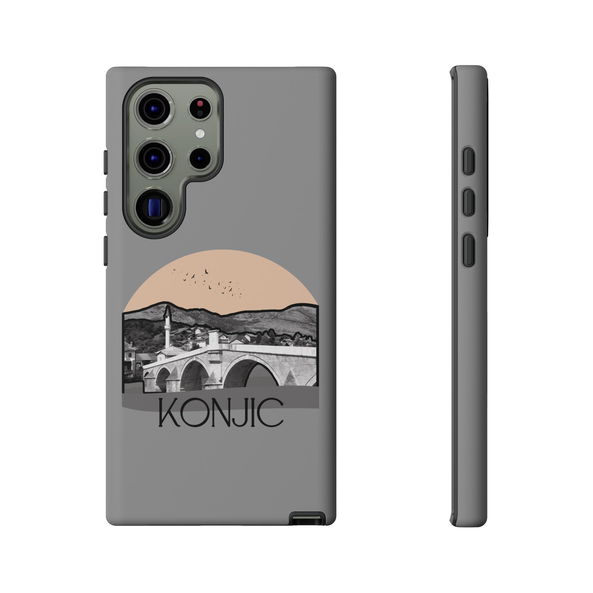 KONJIC Phone Case - Grey