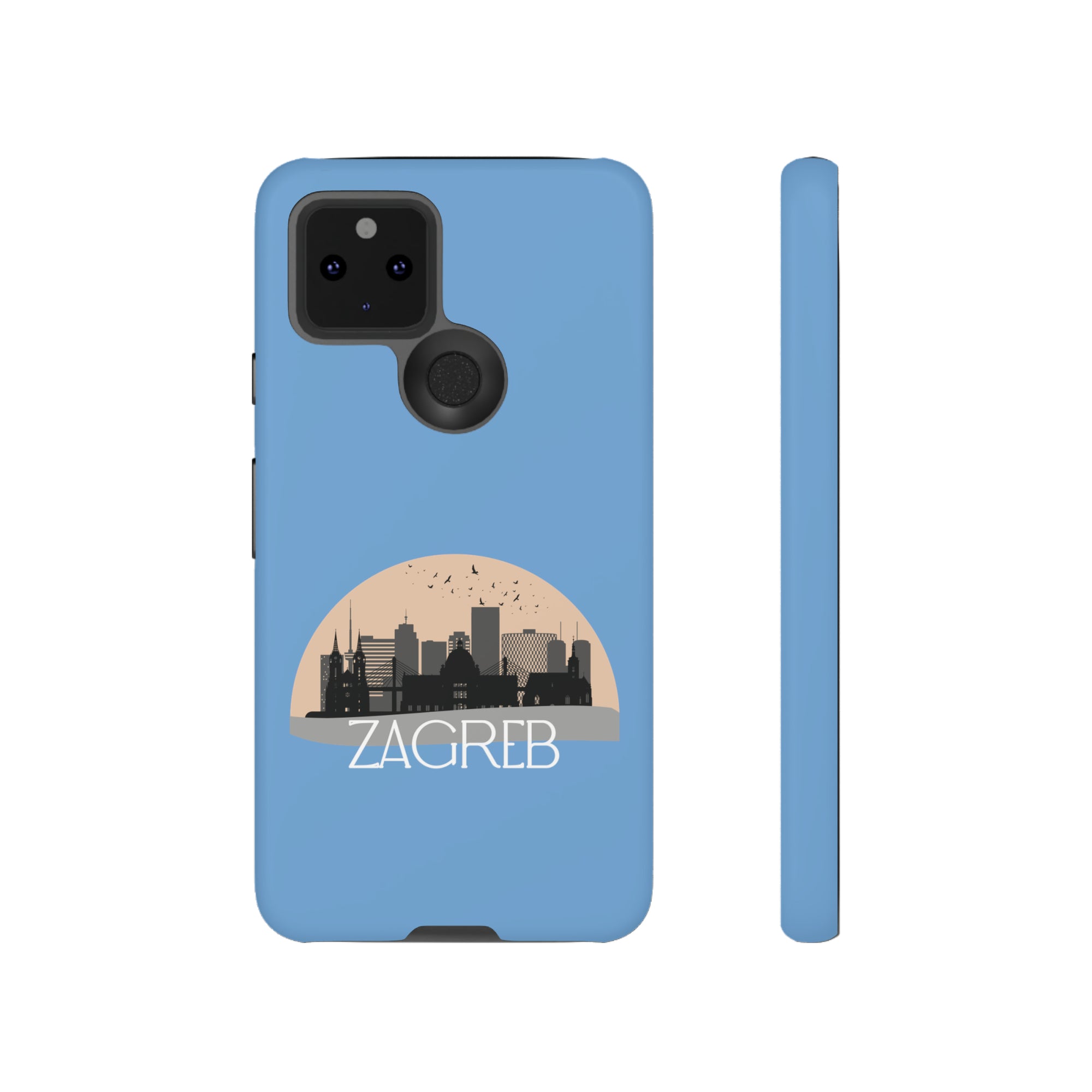 ZAGREB Phone Case - Light Blue