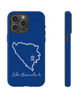 Šeher Bosno Volim Te Phone Case - Blue